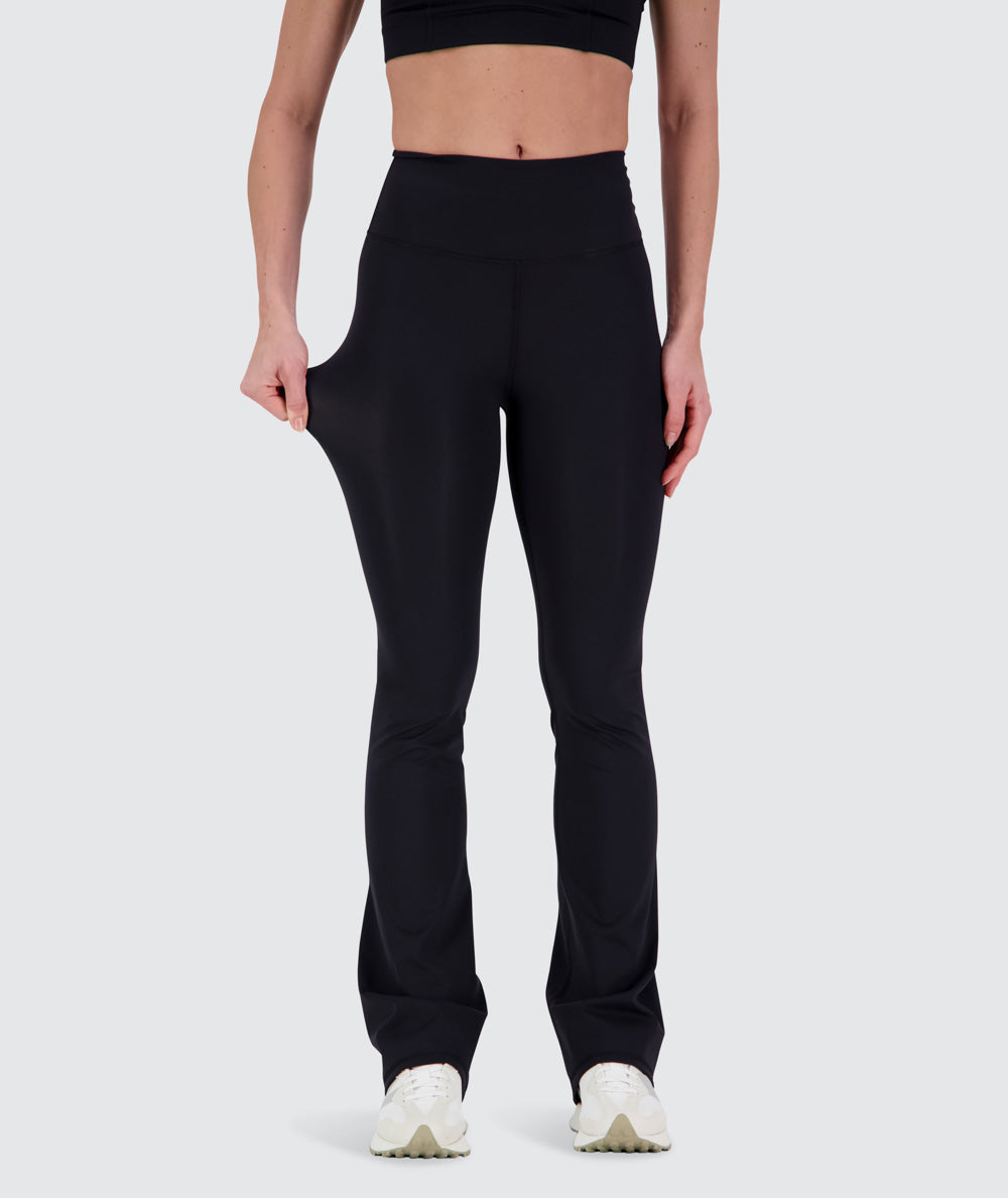 Women's Flared Tights#color_black