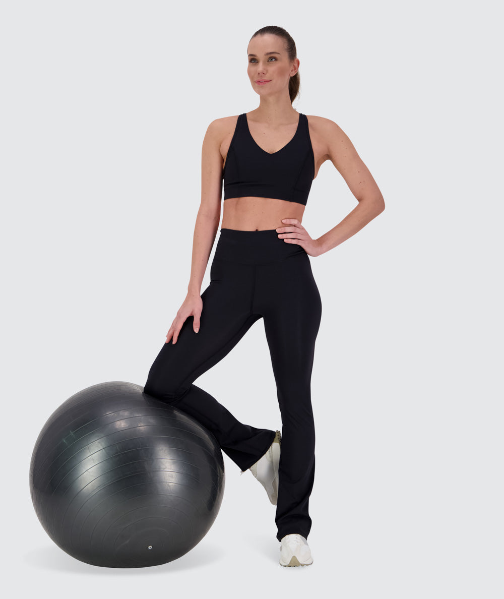 Women's Flared Tights#color_black