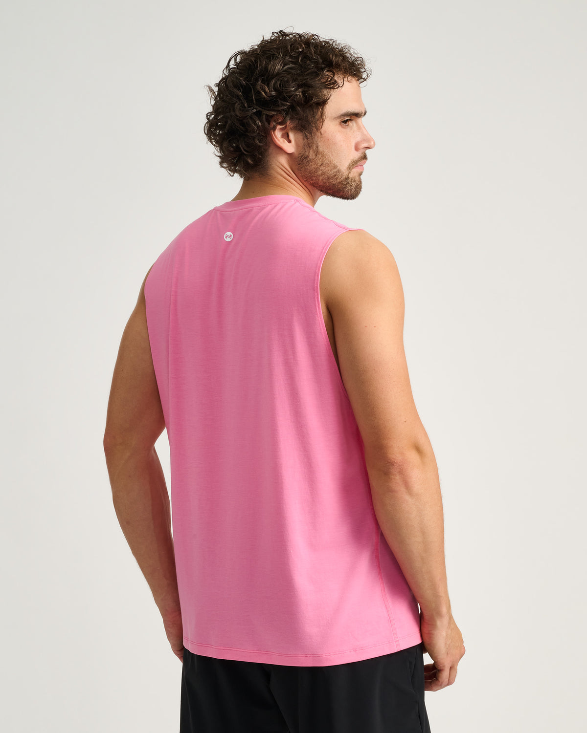 Men's Training Muscle Tank Top
#color_candy-pink