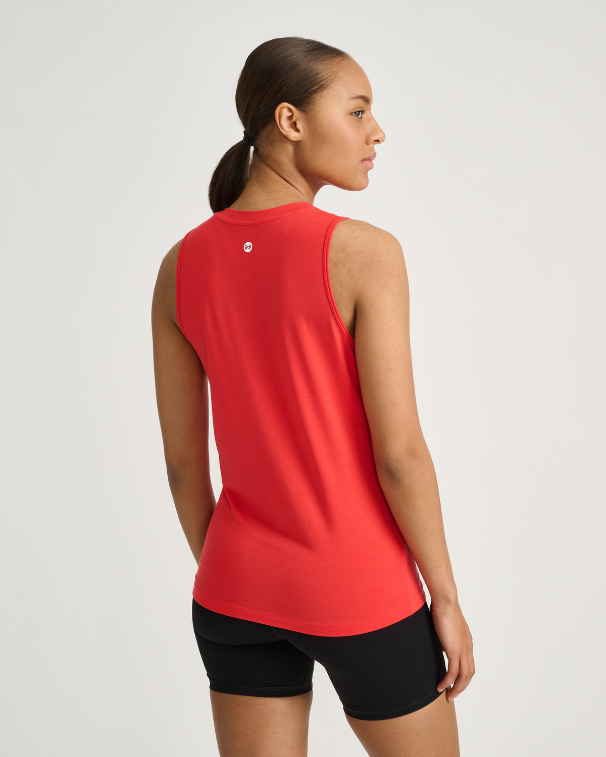 Women's muscle tank top #color_candy-red