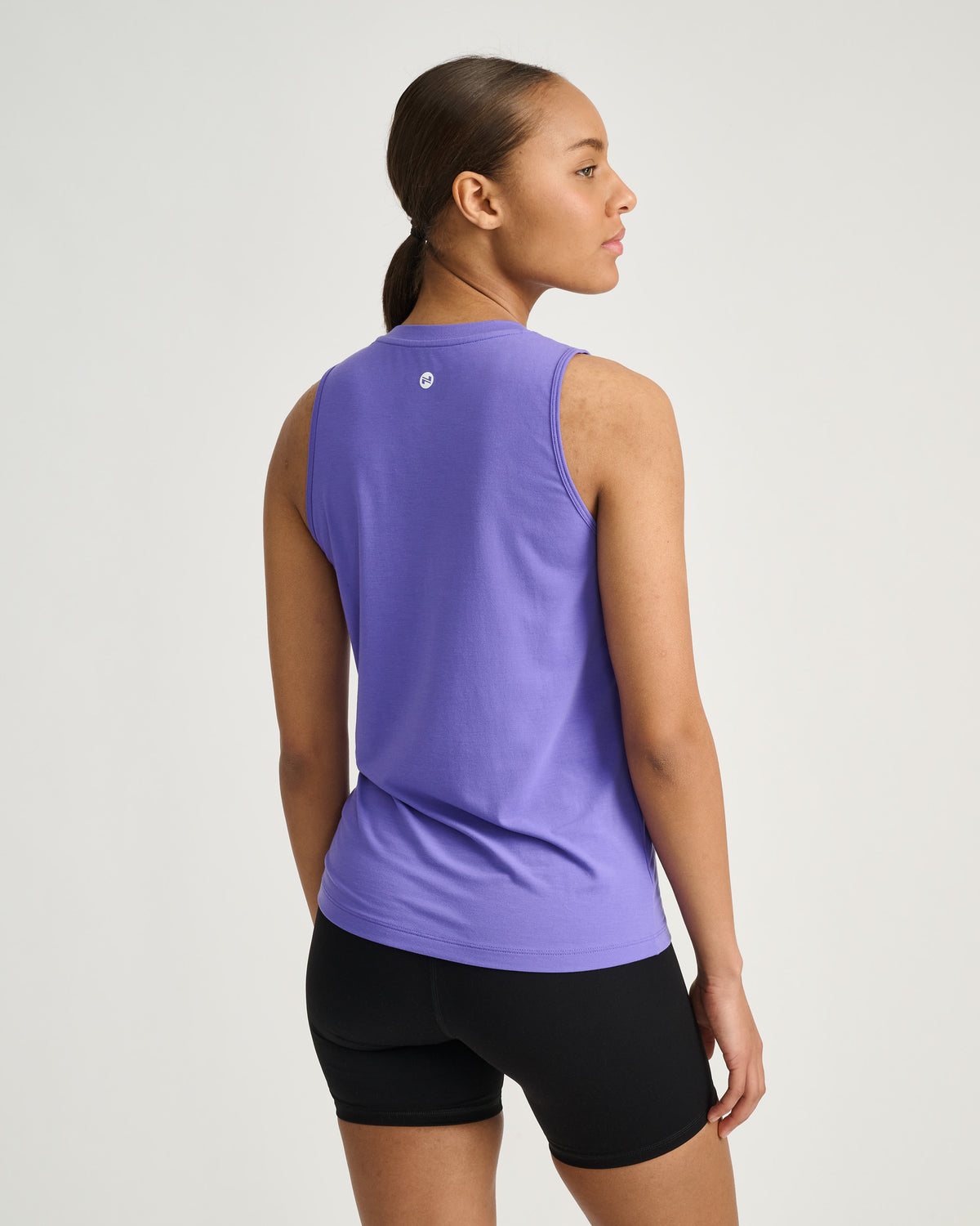 Women's muscle tank top #color_violet-vibe