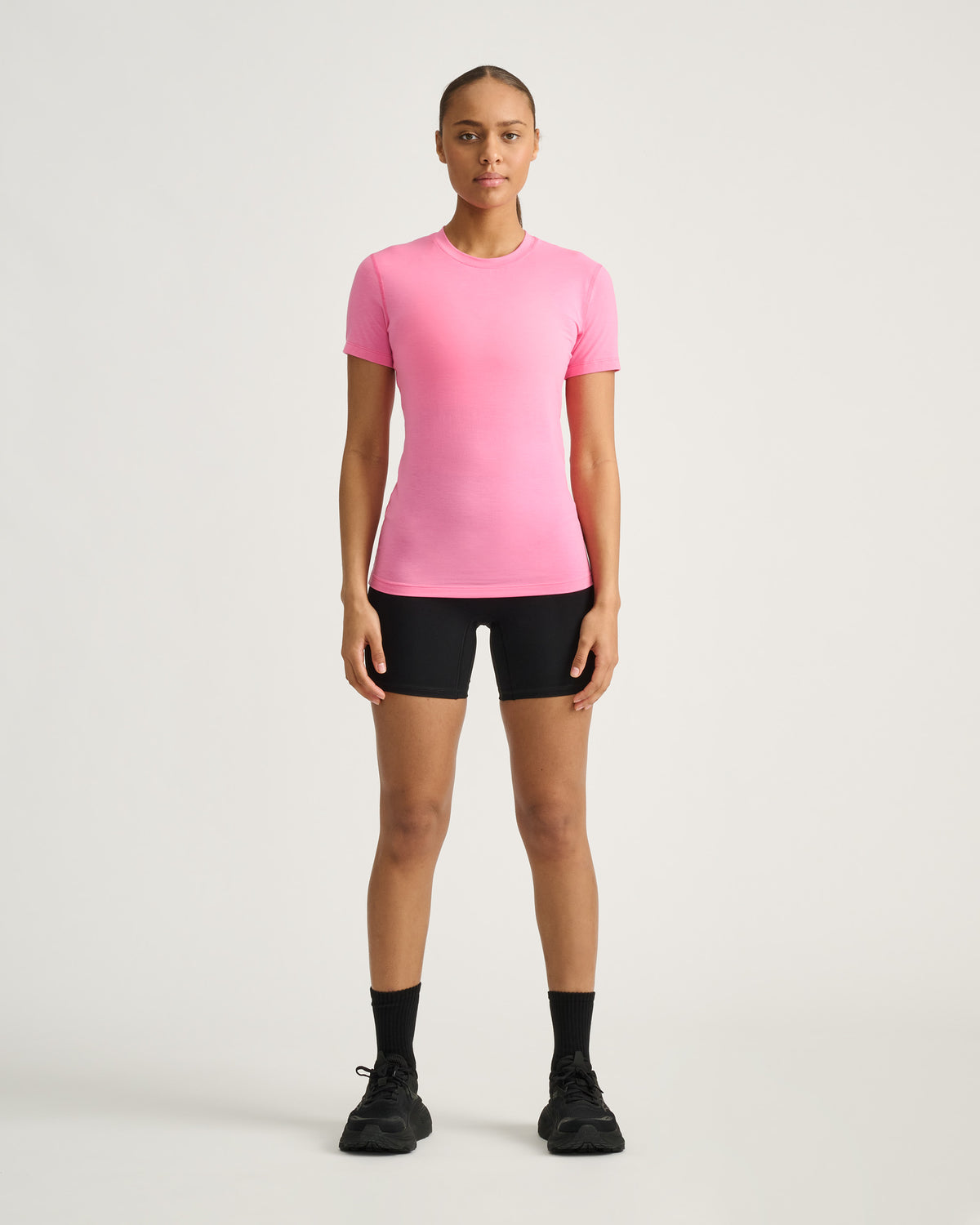 Women's training tee #color_candy-pink