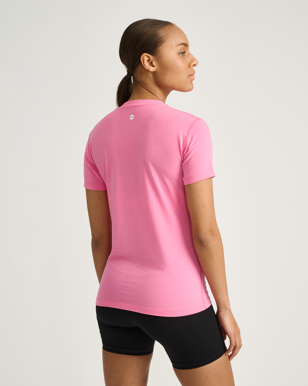 Women's training tee #color_candy-pink
