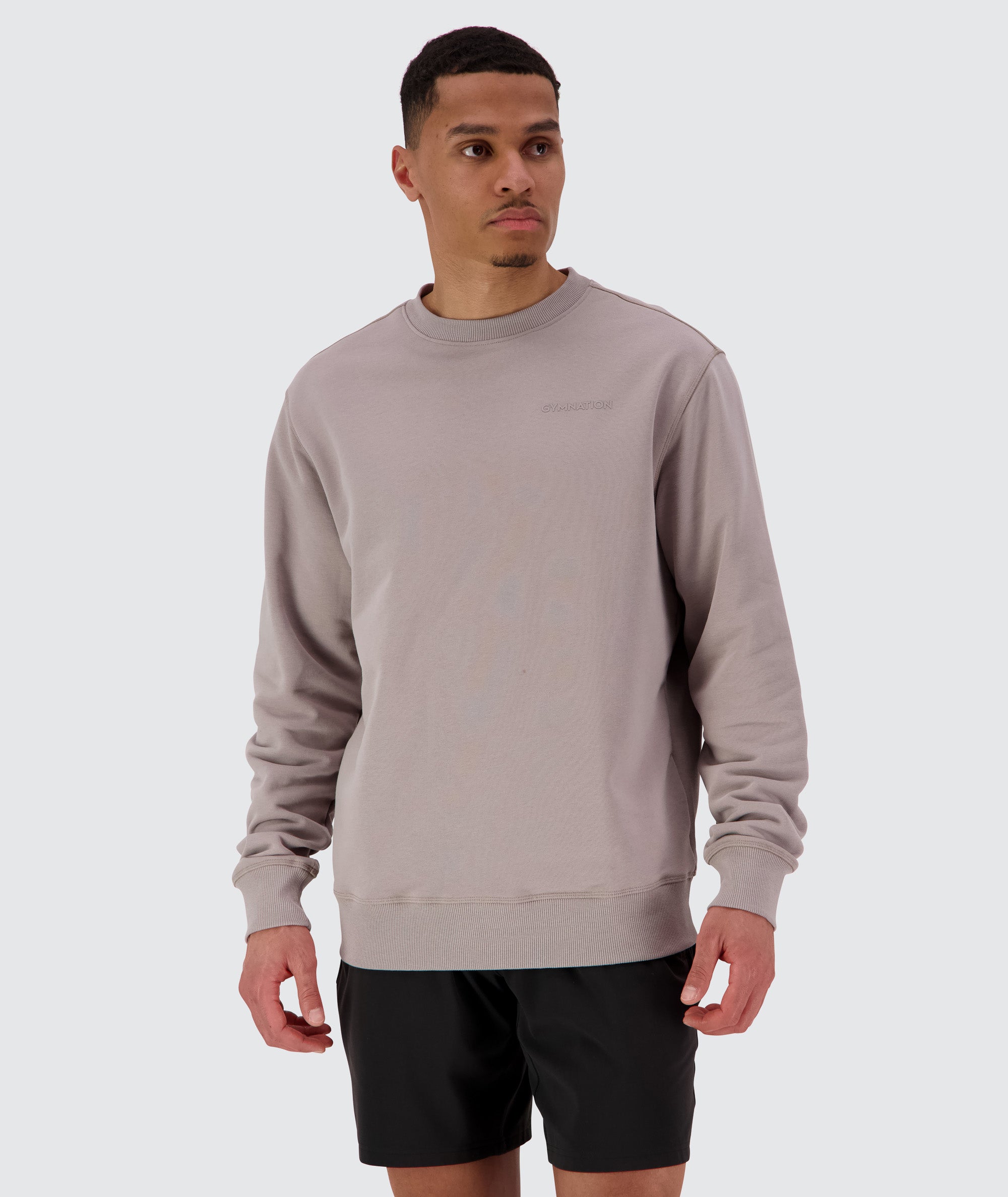 Men's Crewneck Model 184 cm / size M #color_sand