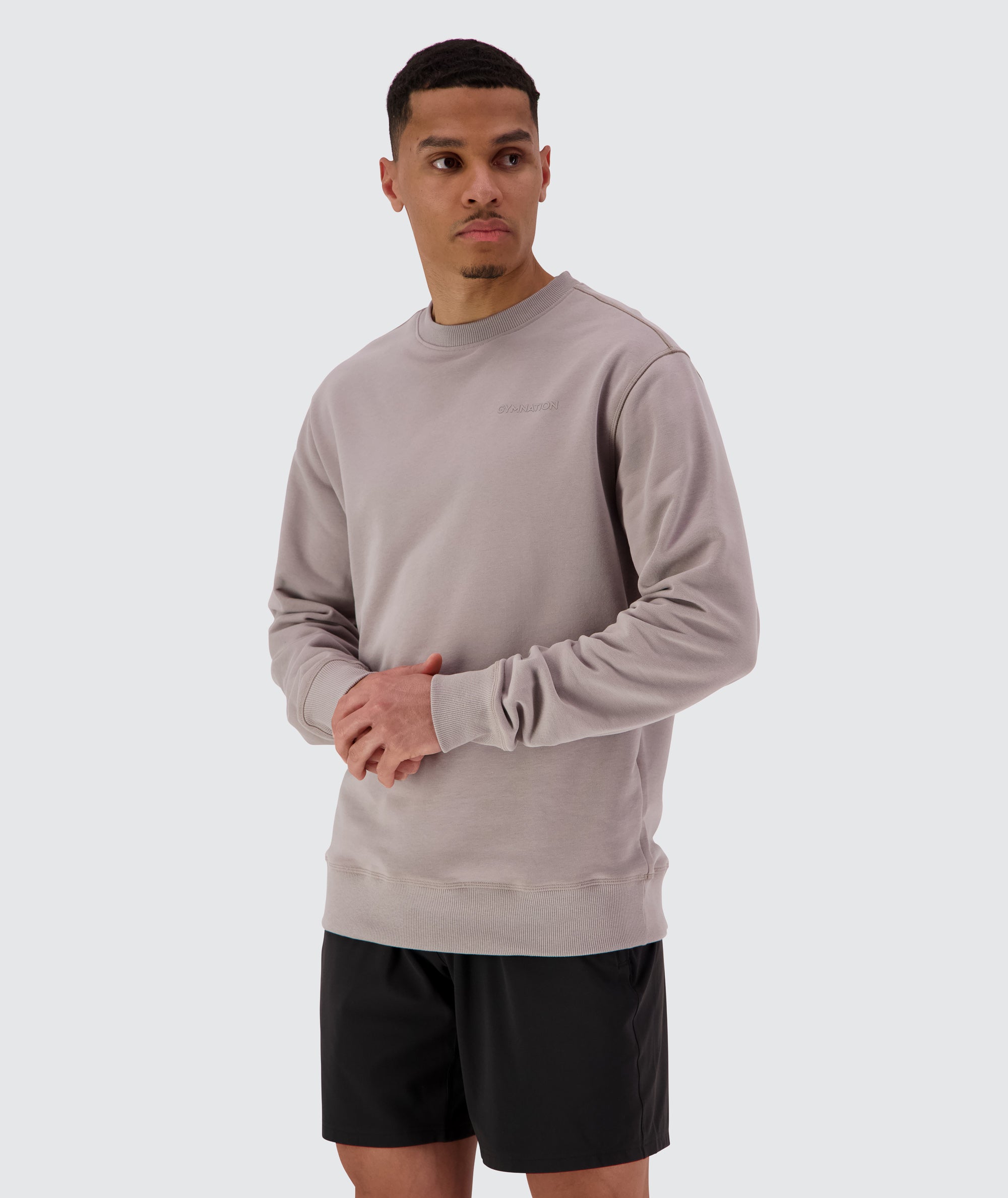 Men's Crewneck #color_sand