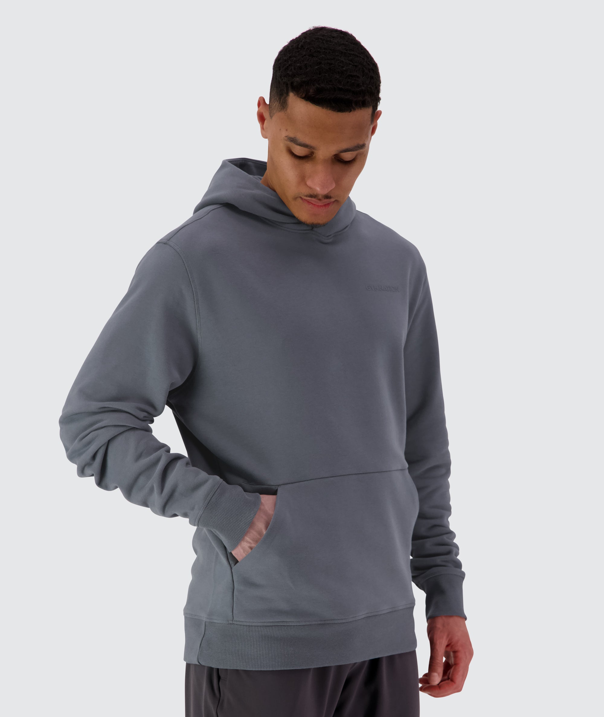 Men's Hoodie #color_dark-grey