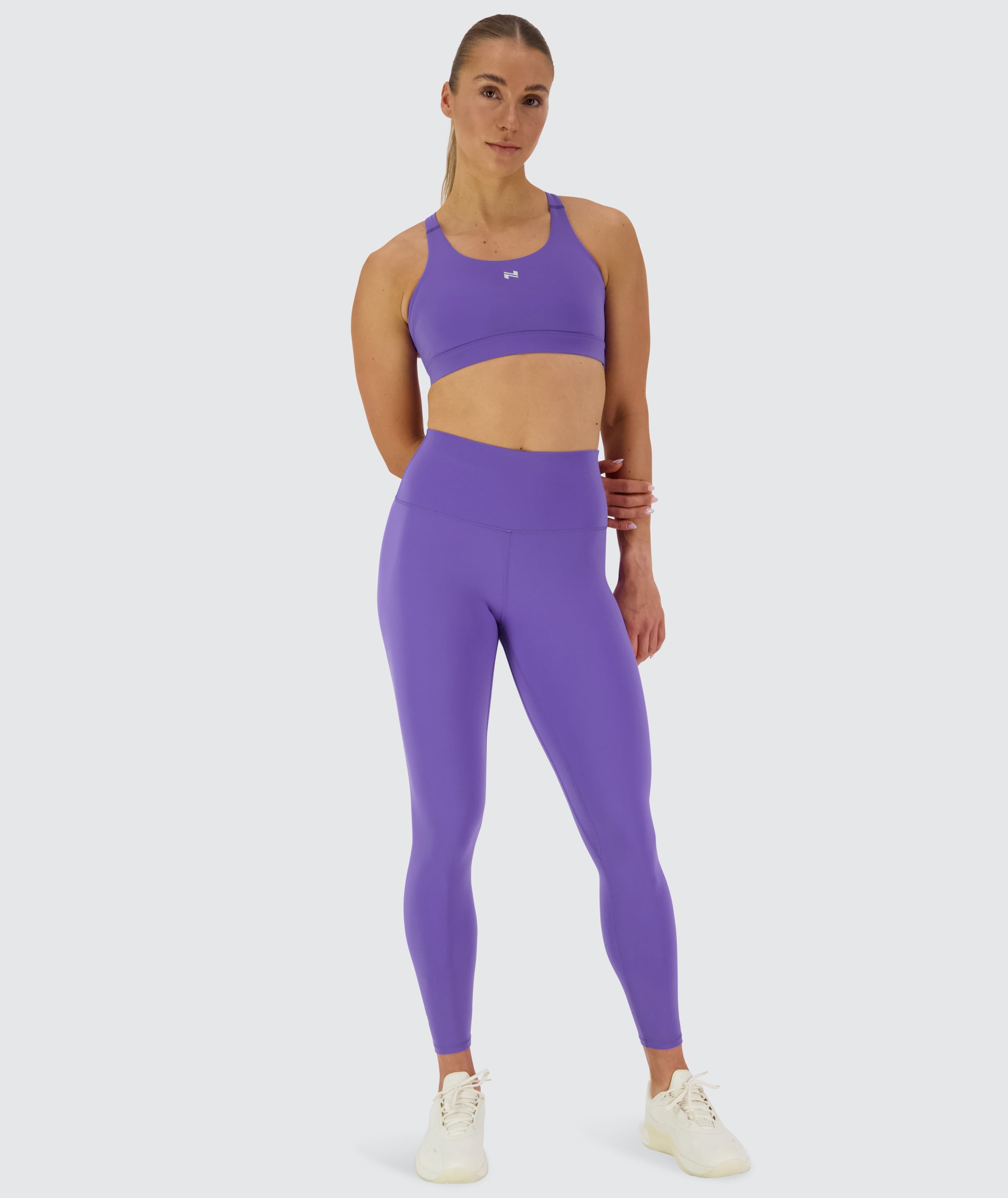 High-Waisted training tights #color_violet-vibe