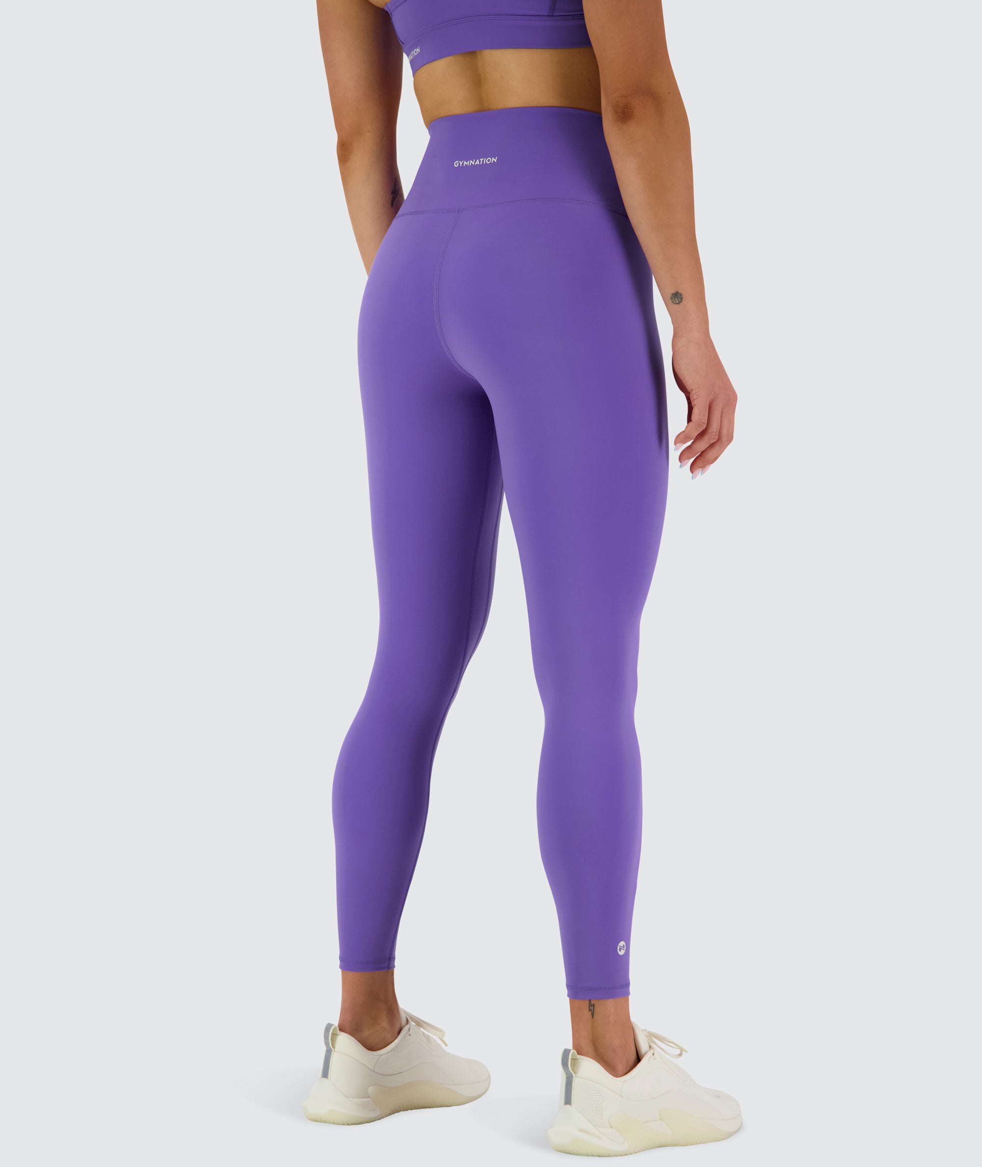 High-Waisted training tights #color_violet-vibe