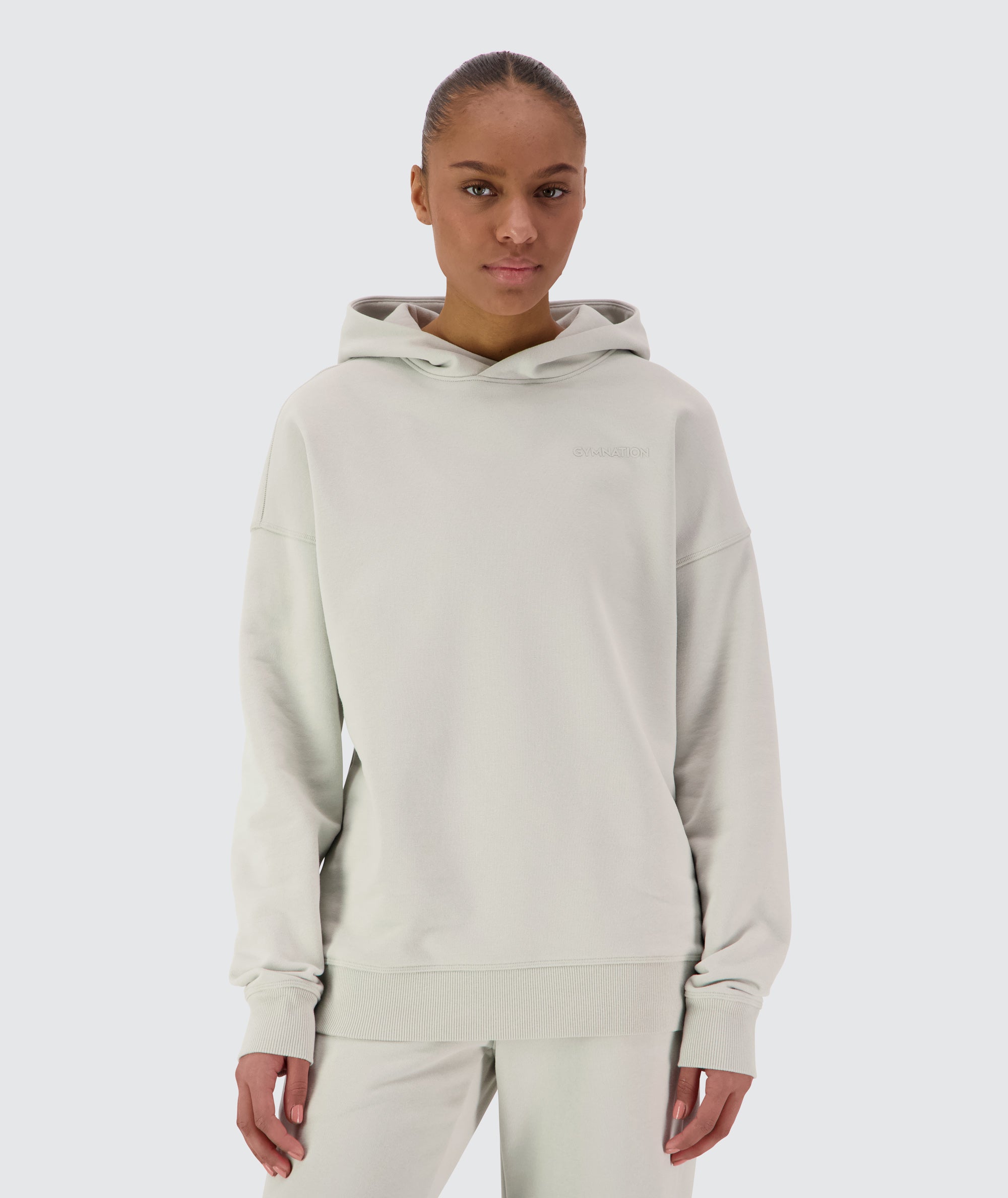 Women's Hoodie Model 167 cm / size S #color_cool-grey