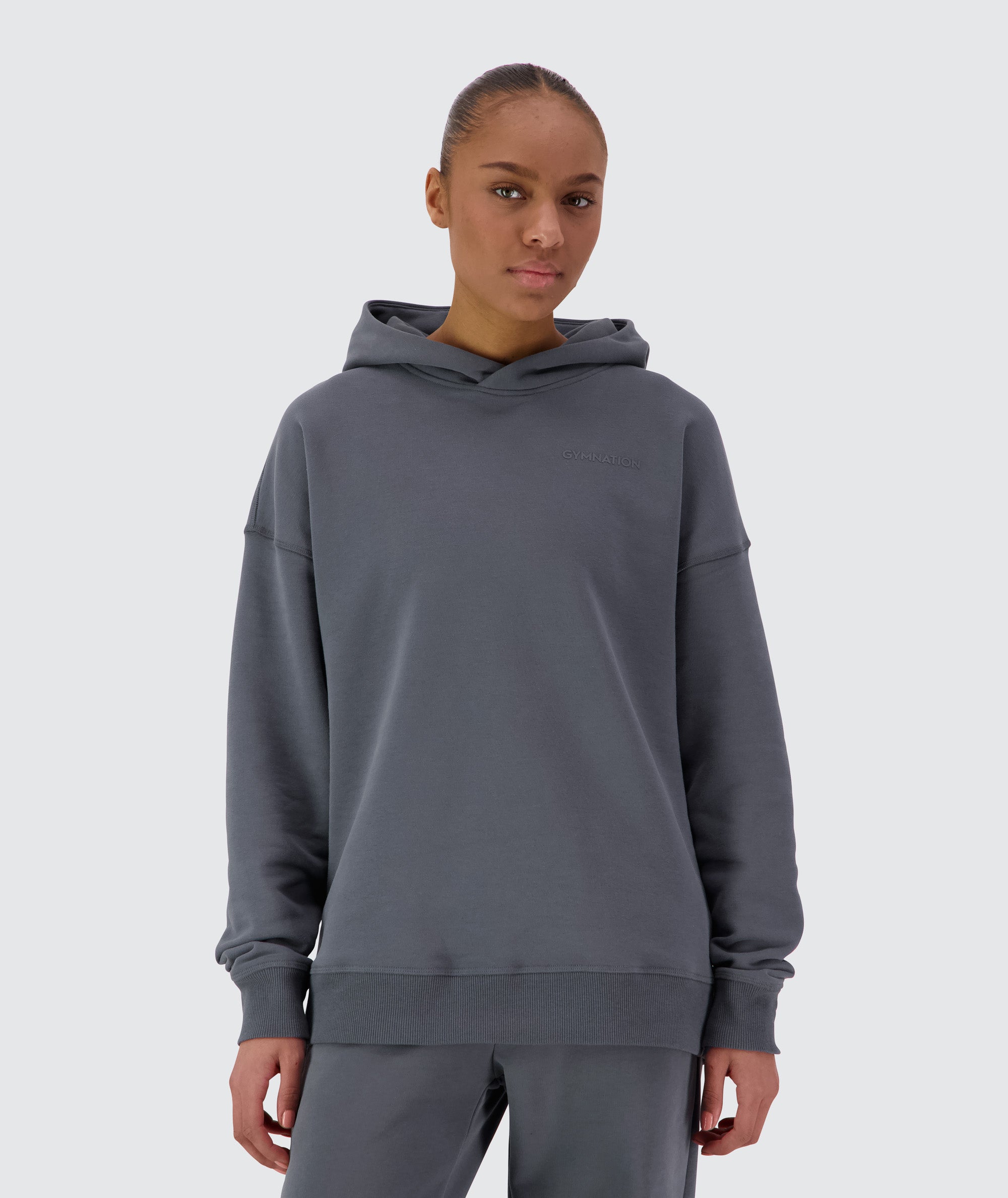 Women's Hoodie Model 167 cm / size S #color_dark-grey