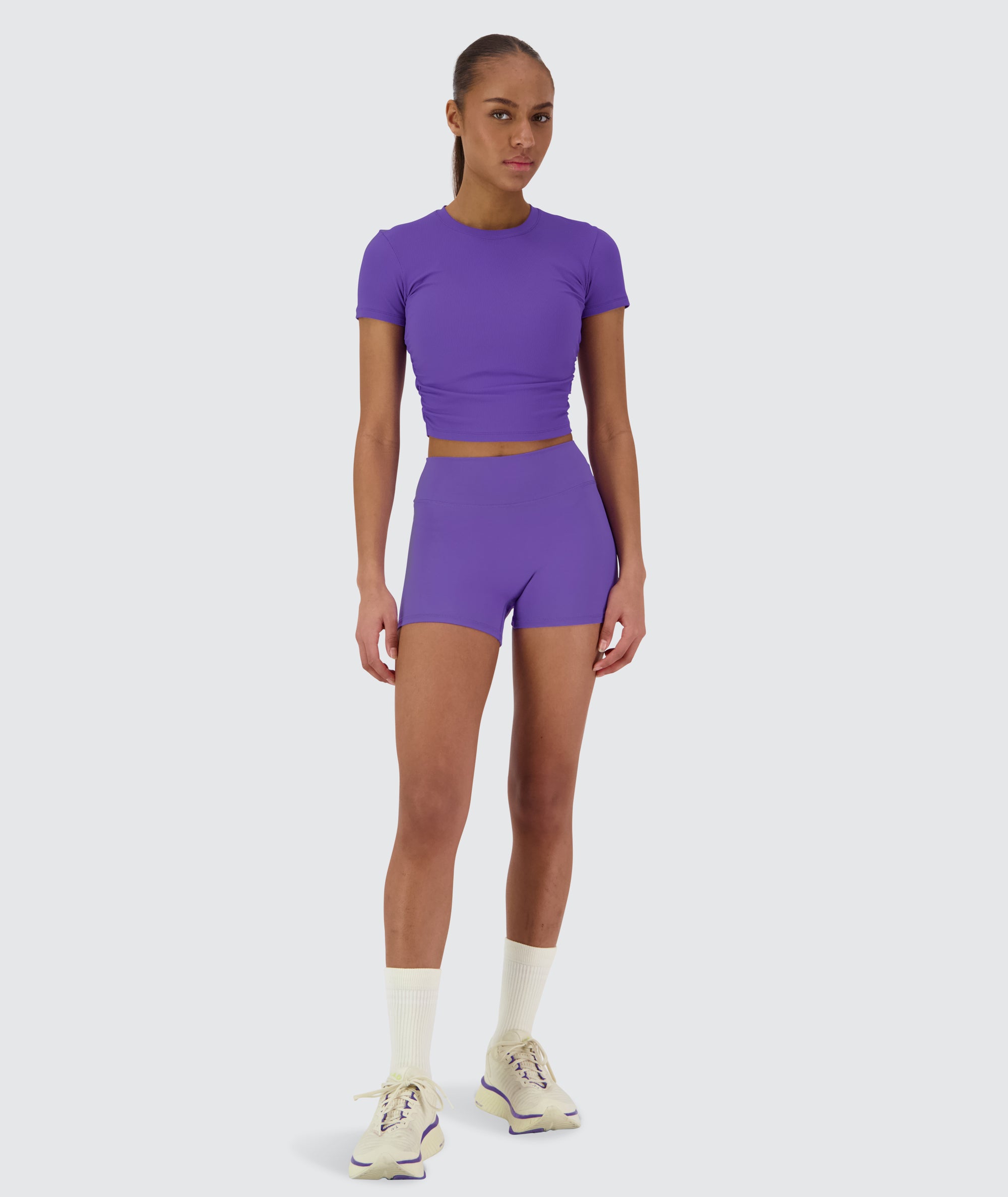 Ribbed Crop Short Sleeve #color_violet-vibe