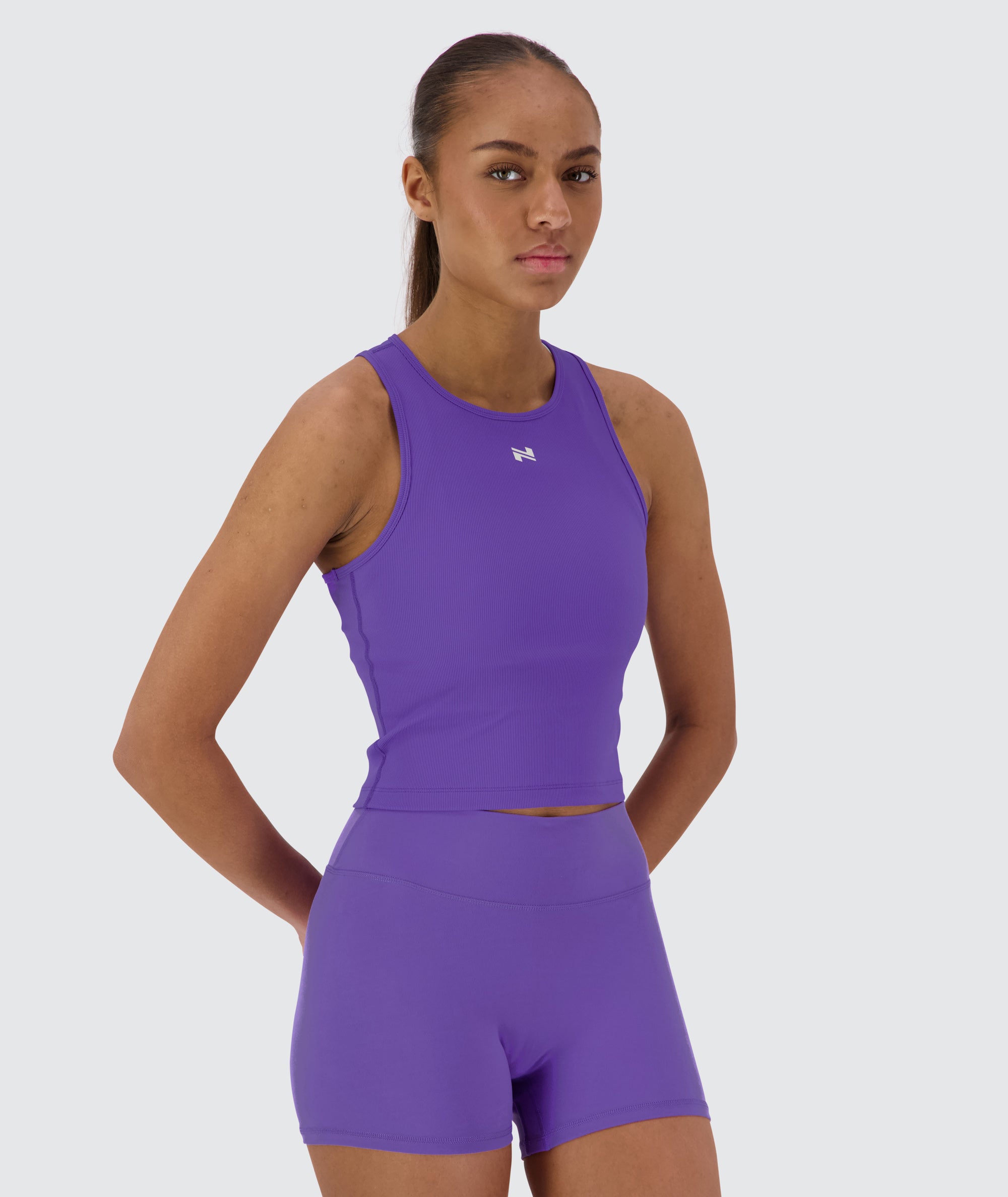 ribbed crop top #color_violet-vibe