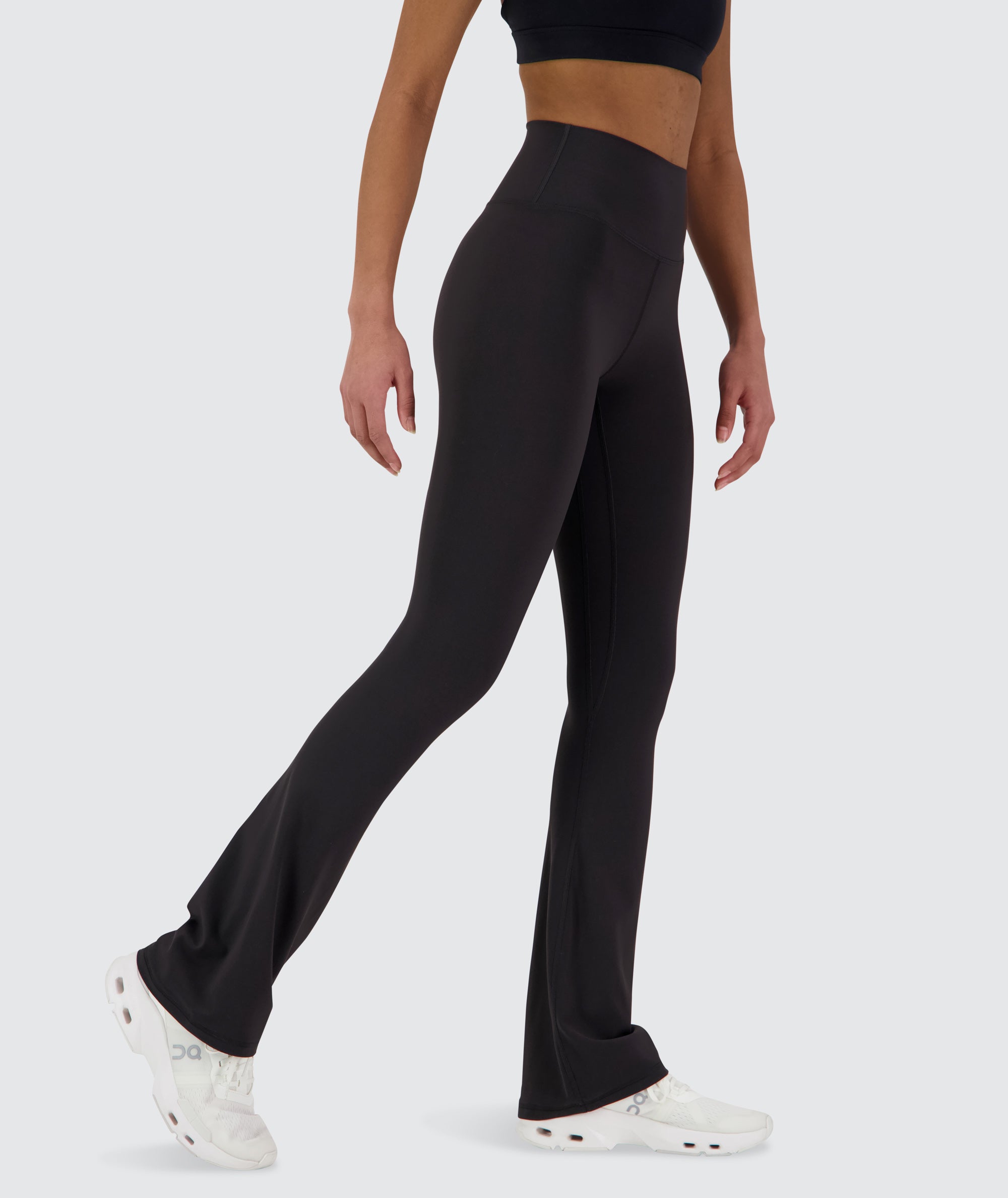SuperSoft Flared Leggings #color_black