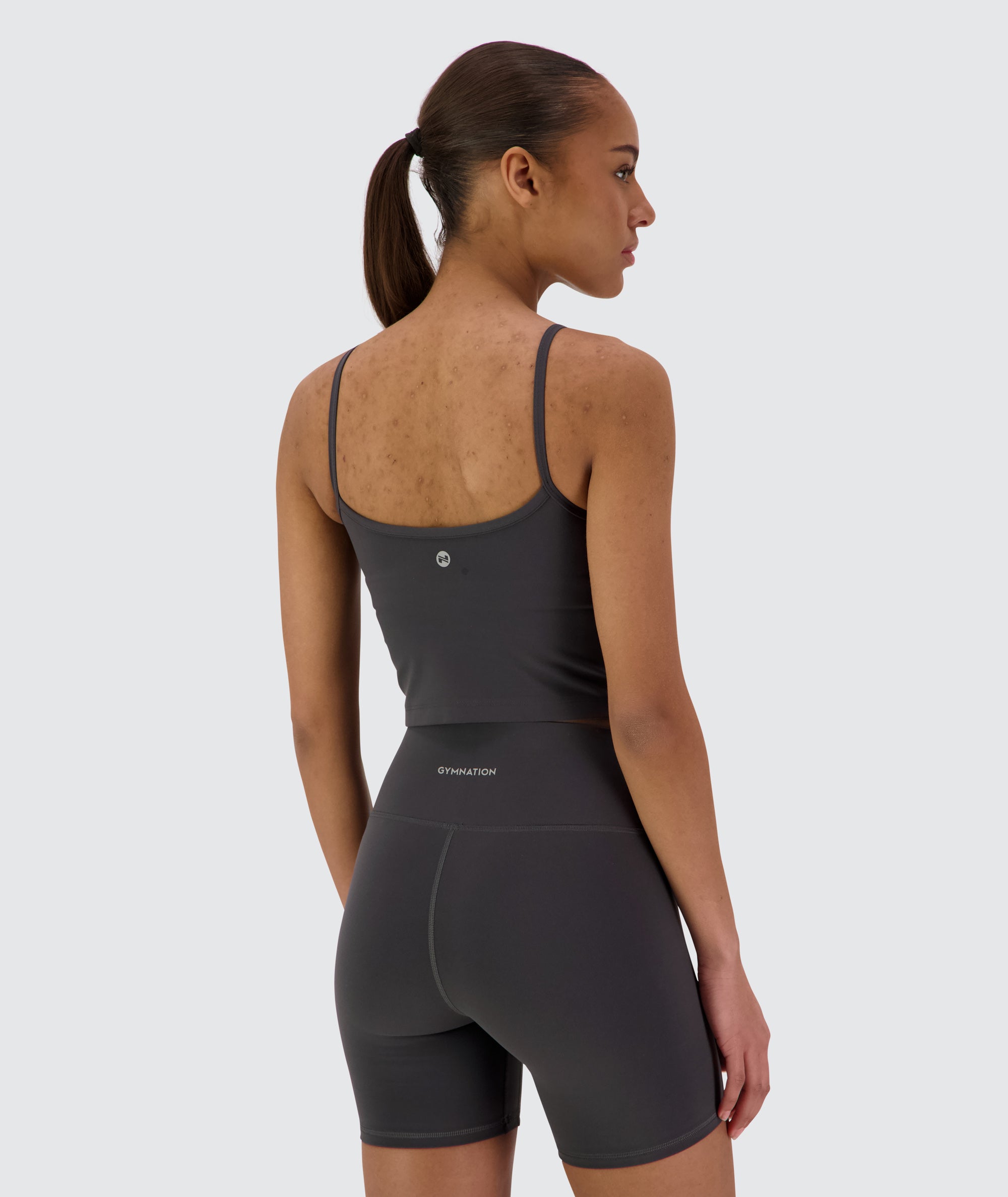 Supersoft bra top #color_gravel-grey