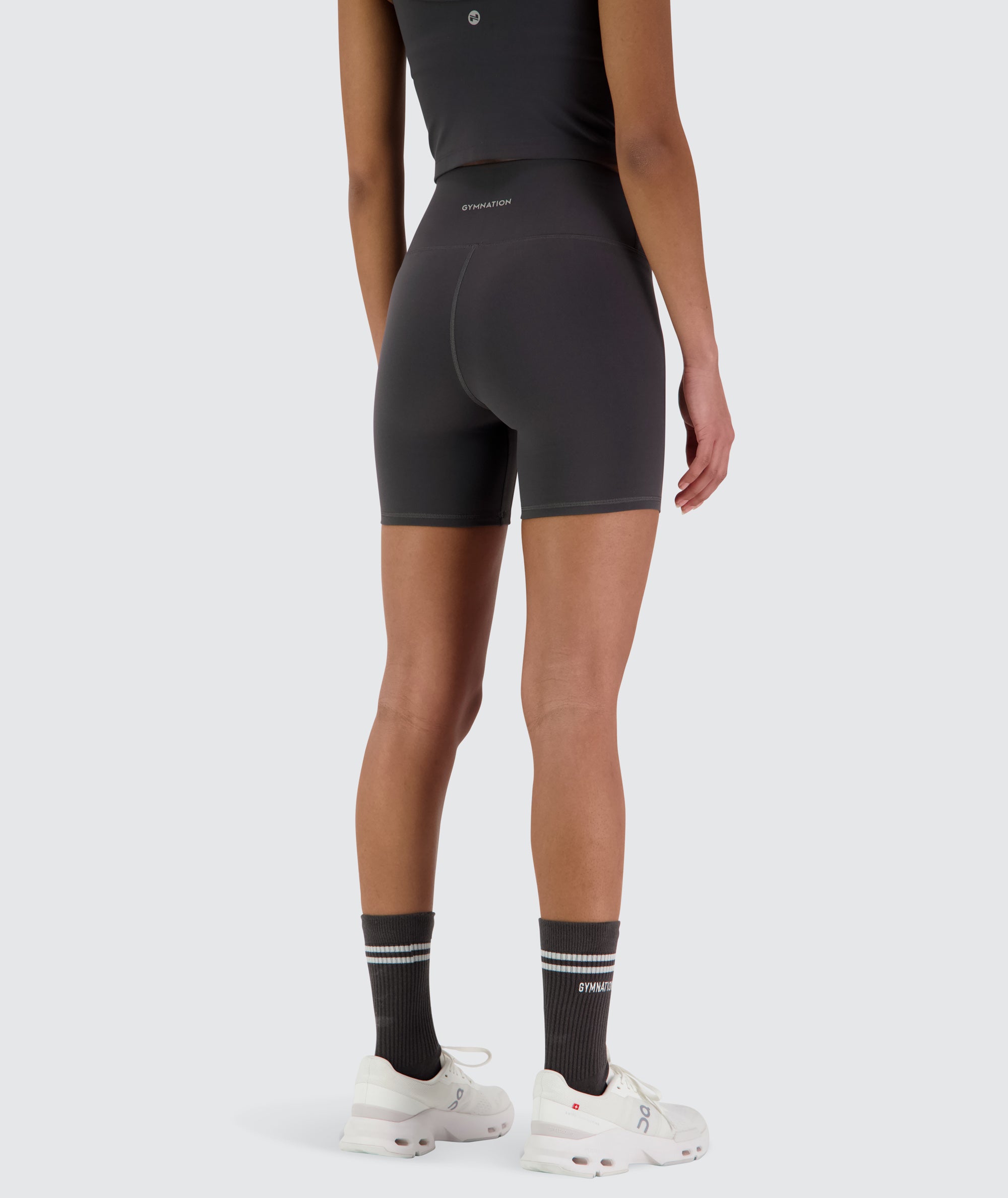 Supersoft shorts 15cm for women, #color_gravel-grey