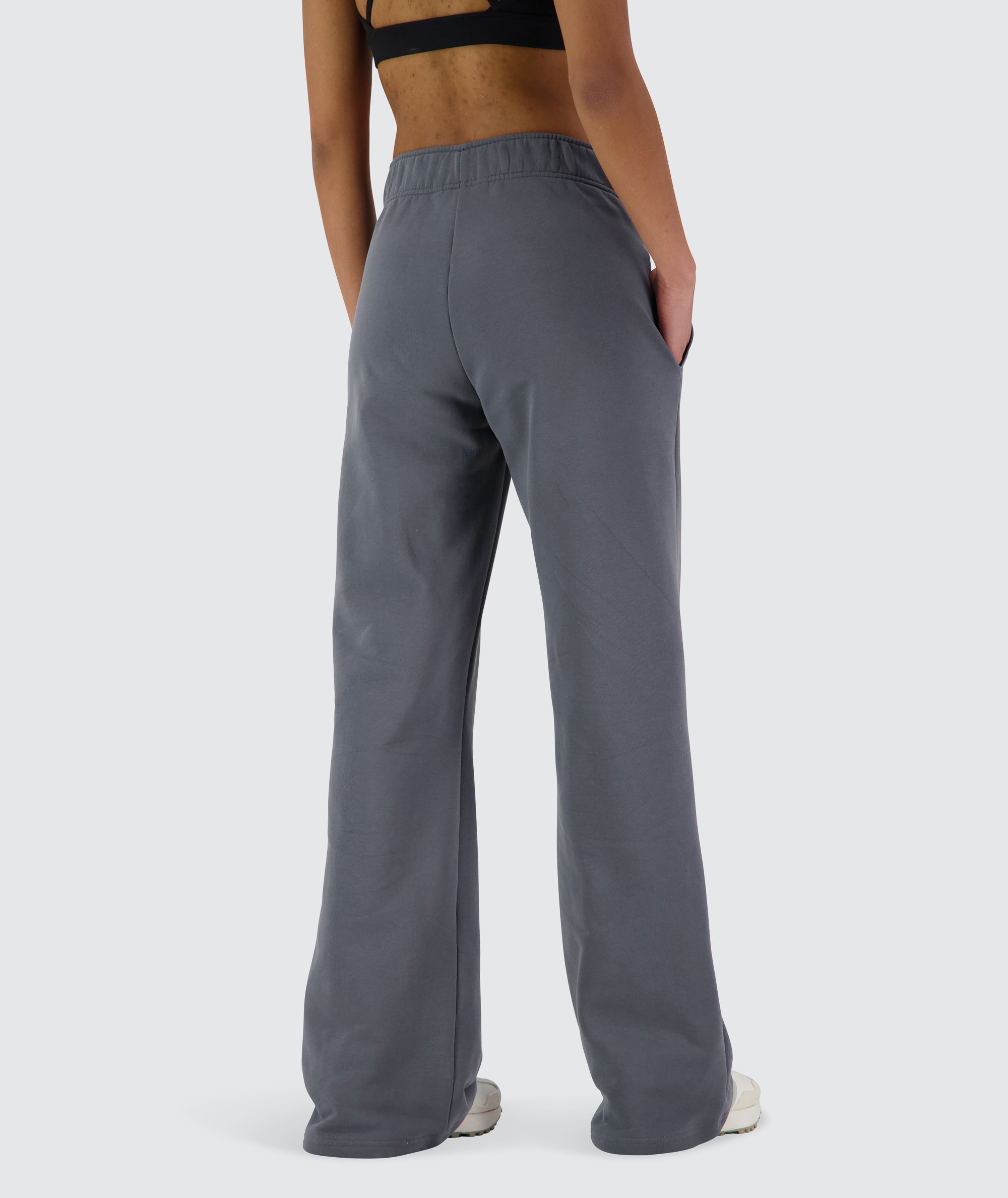 Women Wideleg Sweatpants #color_dark-grey