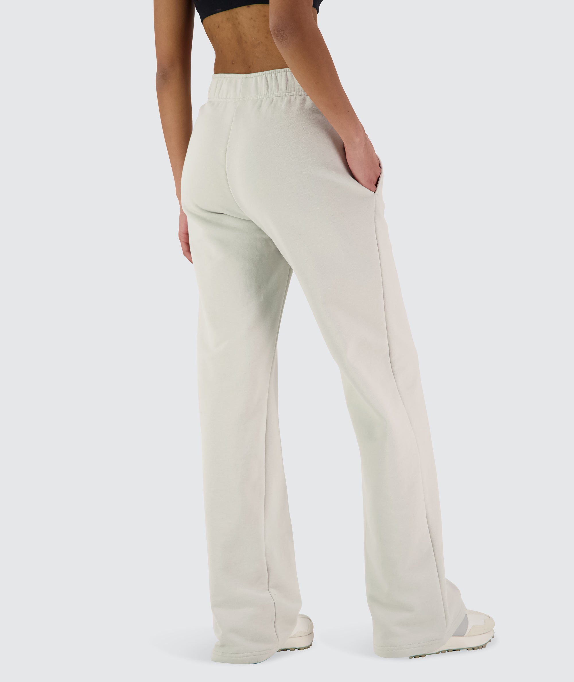 Women Wideleg Sweatpants #color_cool-grey