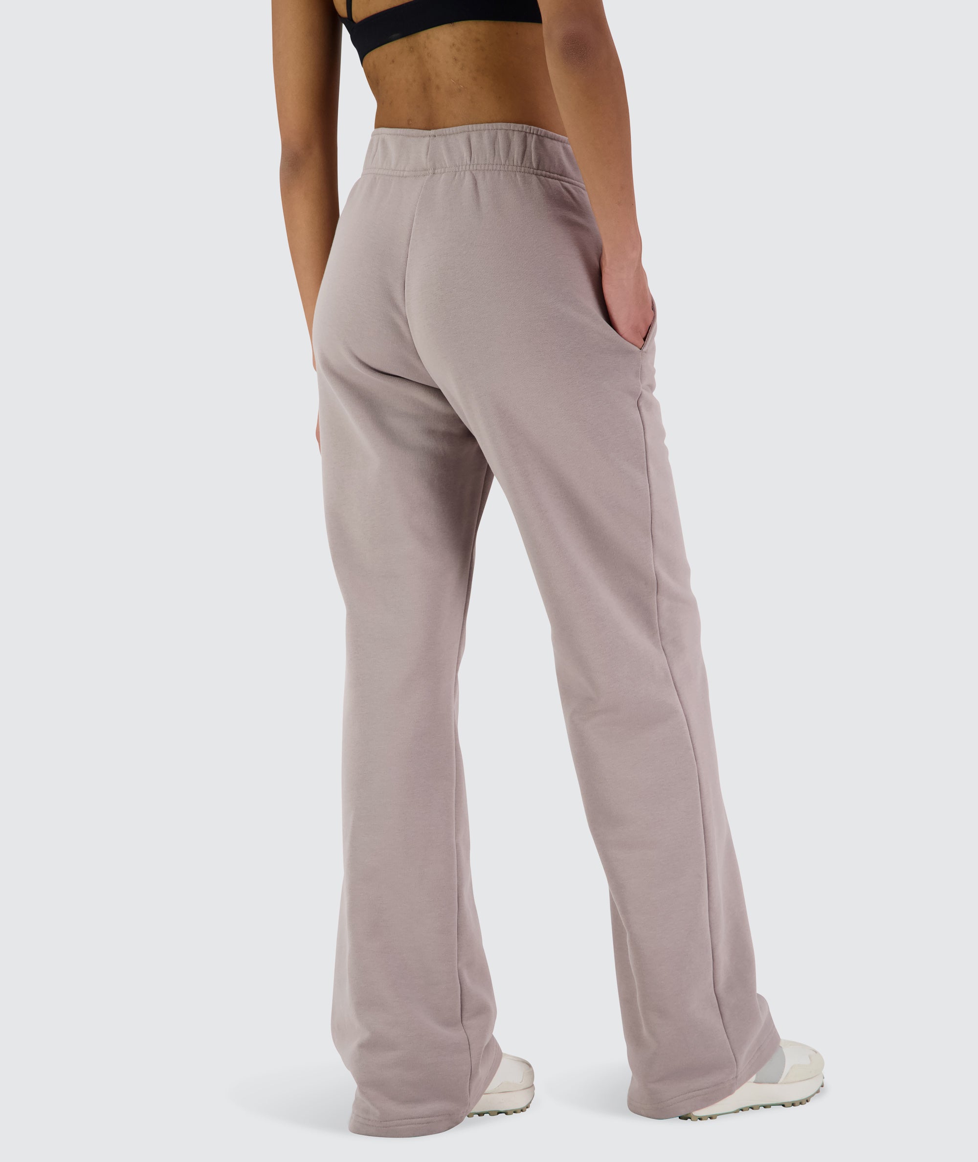 Women Wideleg Sweatpants #color_sand