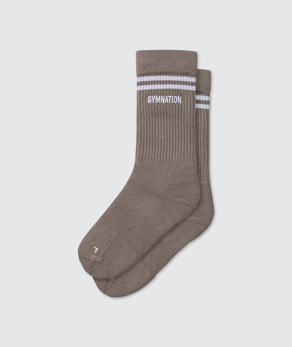 Gymnation Socks#color_sand