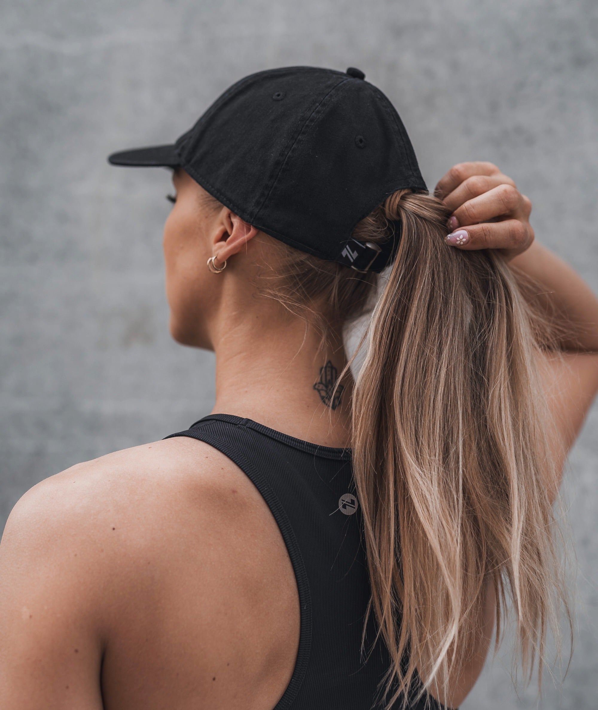 Gymnation Cotton Cap #color_black