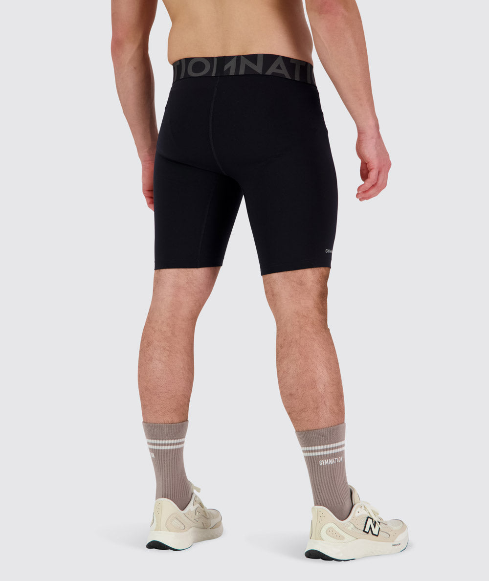 Men's Baselayer Shorts#color_black
