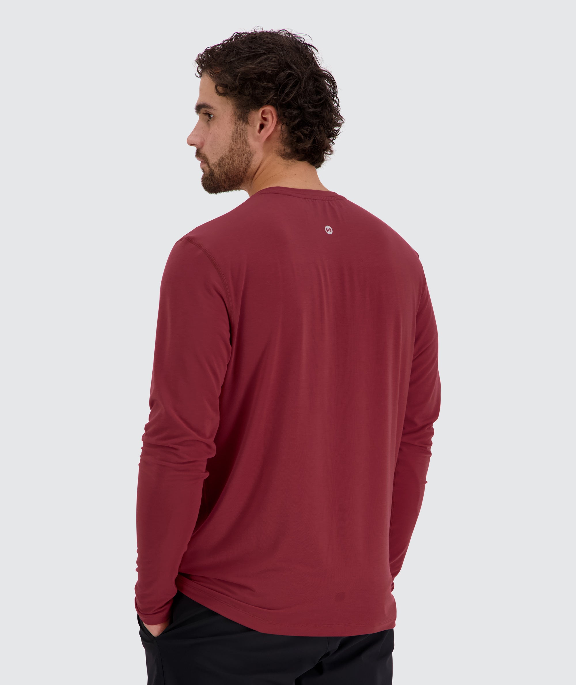 Men's Longsleeve #color_garnet-red