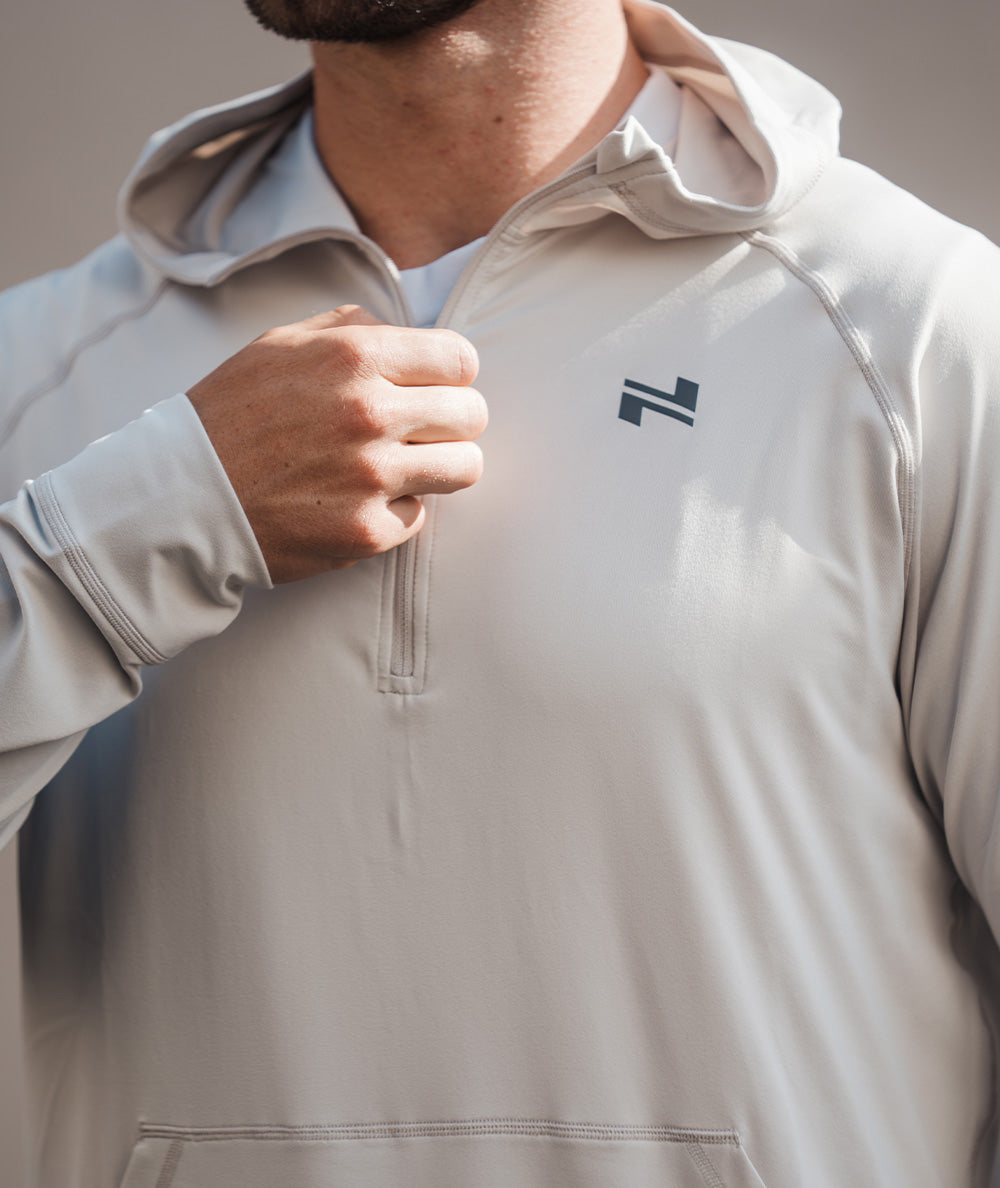 ComfyKnit men's hoodie #color_fog