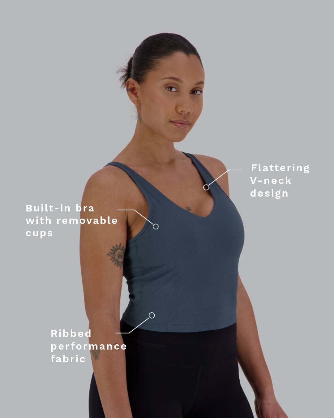 Women's ribbed bra top #color_dusty-navy