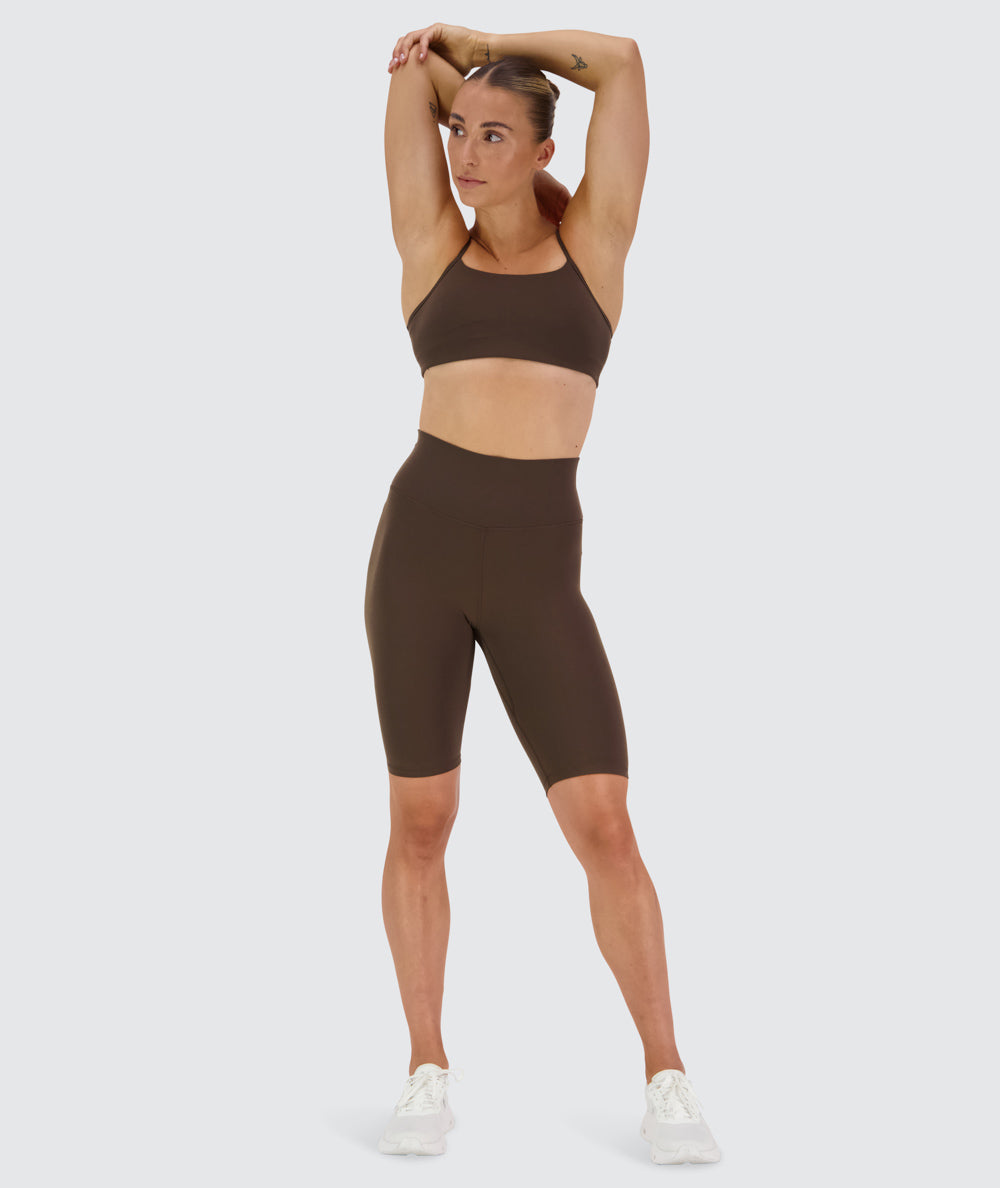 Supersoft bikers, Model 176 cm / size S#color_coffee-bean