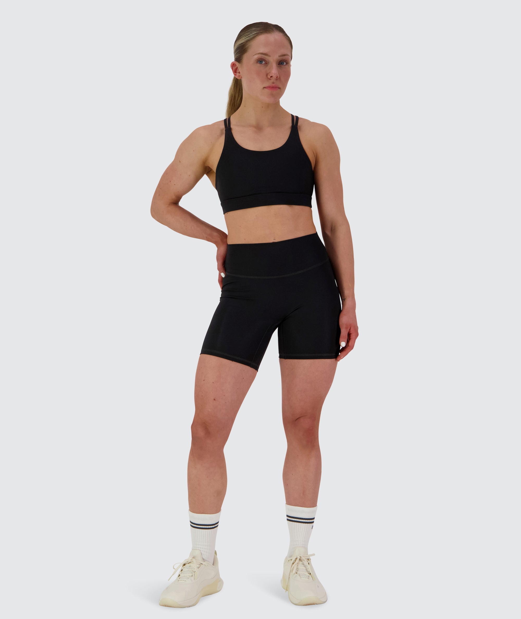 EveryForm Strappy Sports Bra #color_black