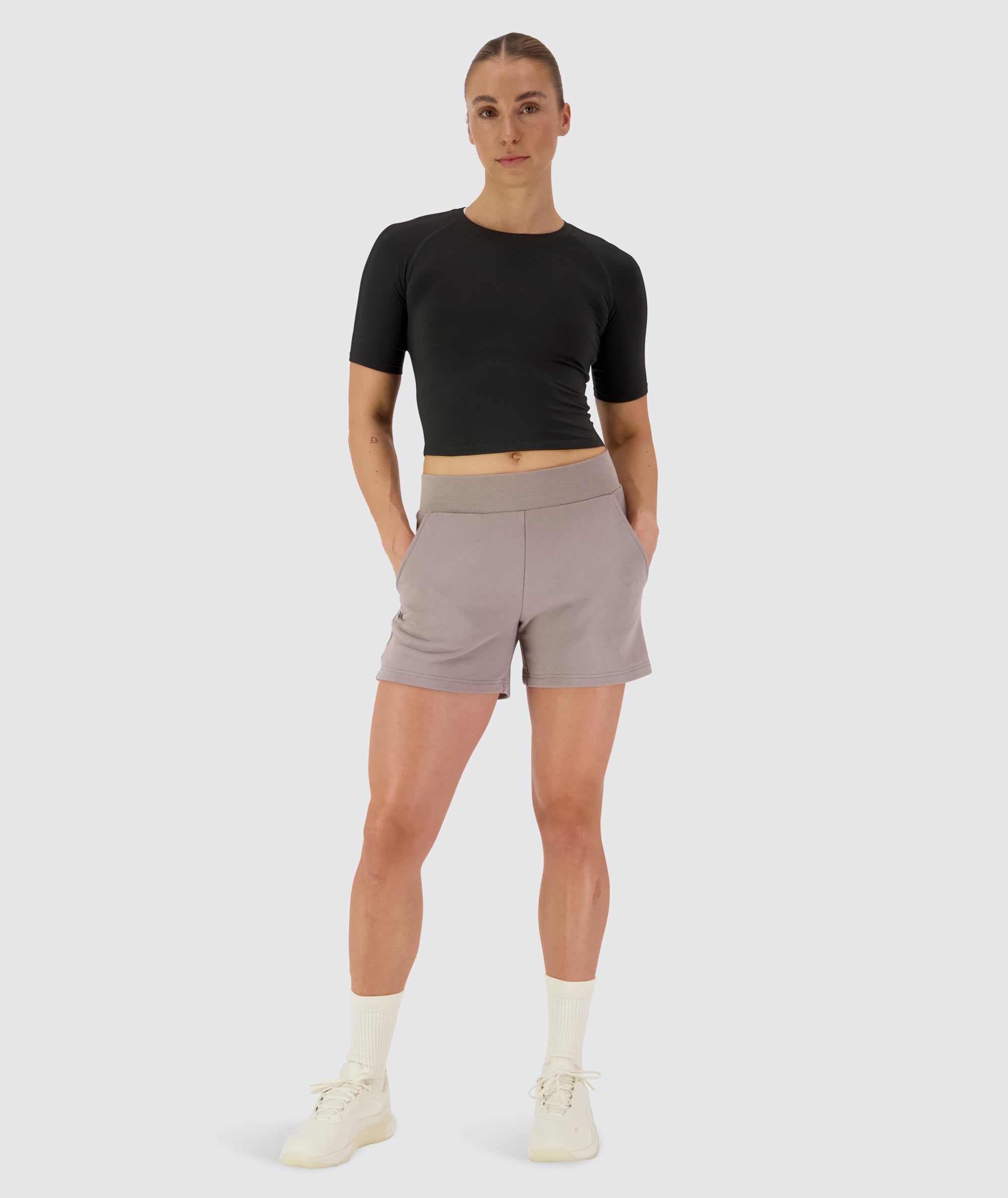 Womens Sweatshorts #color_sand