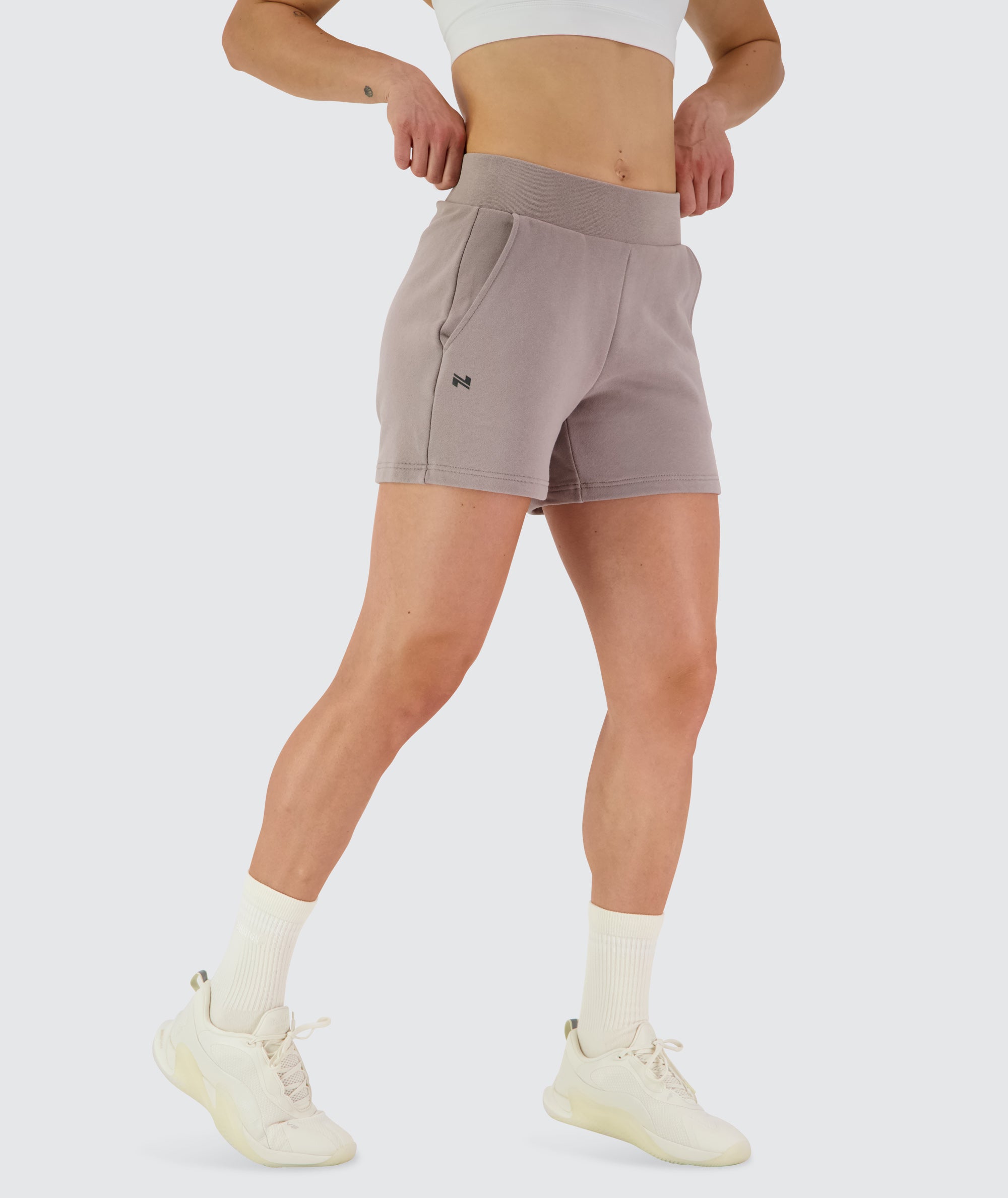 Womens Sweatshorts #color_sand