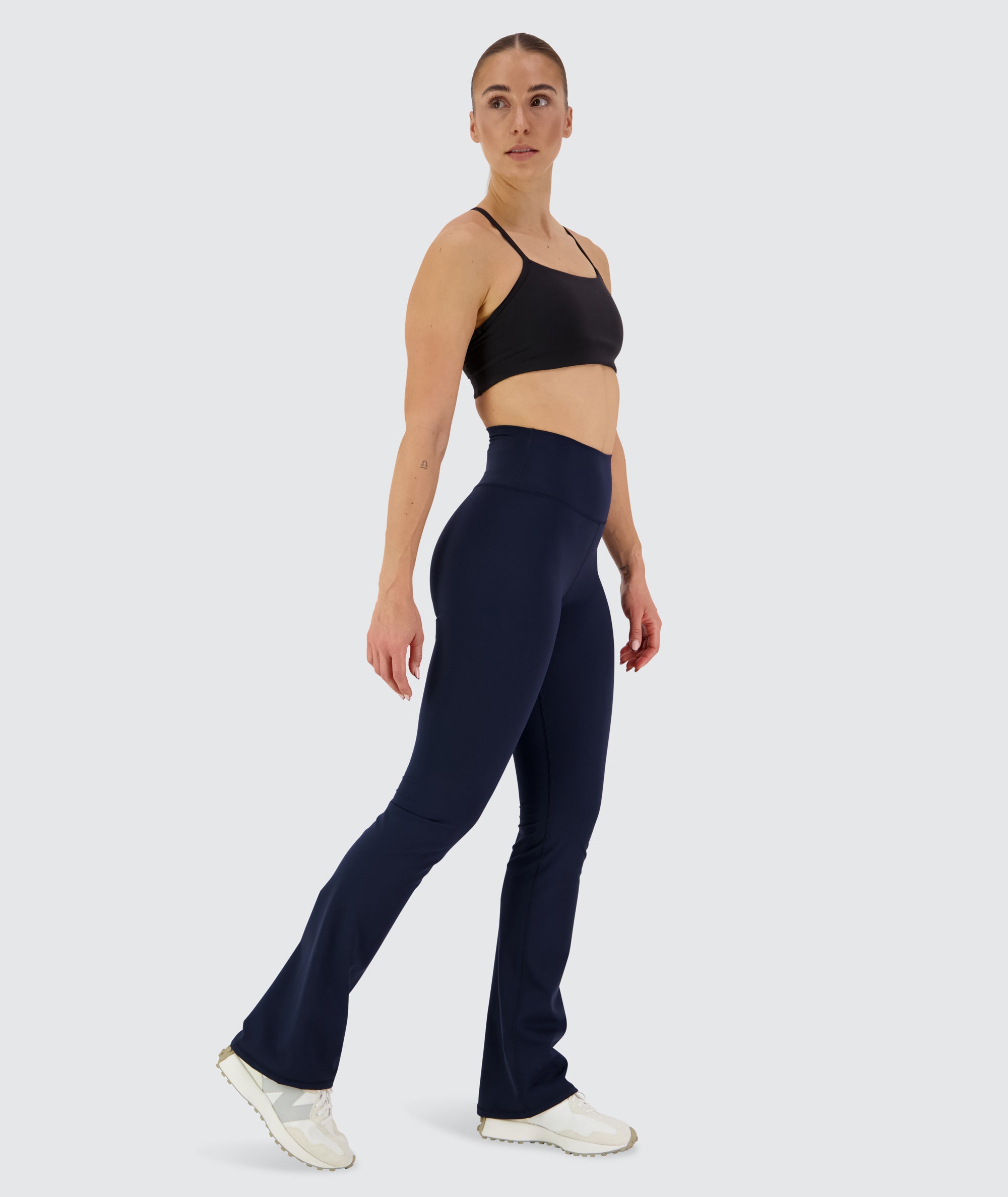 Women's Flared Everyday Tights Dark Navy #color_dark-navy