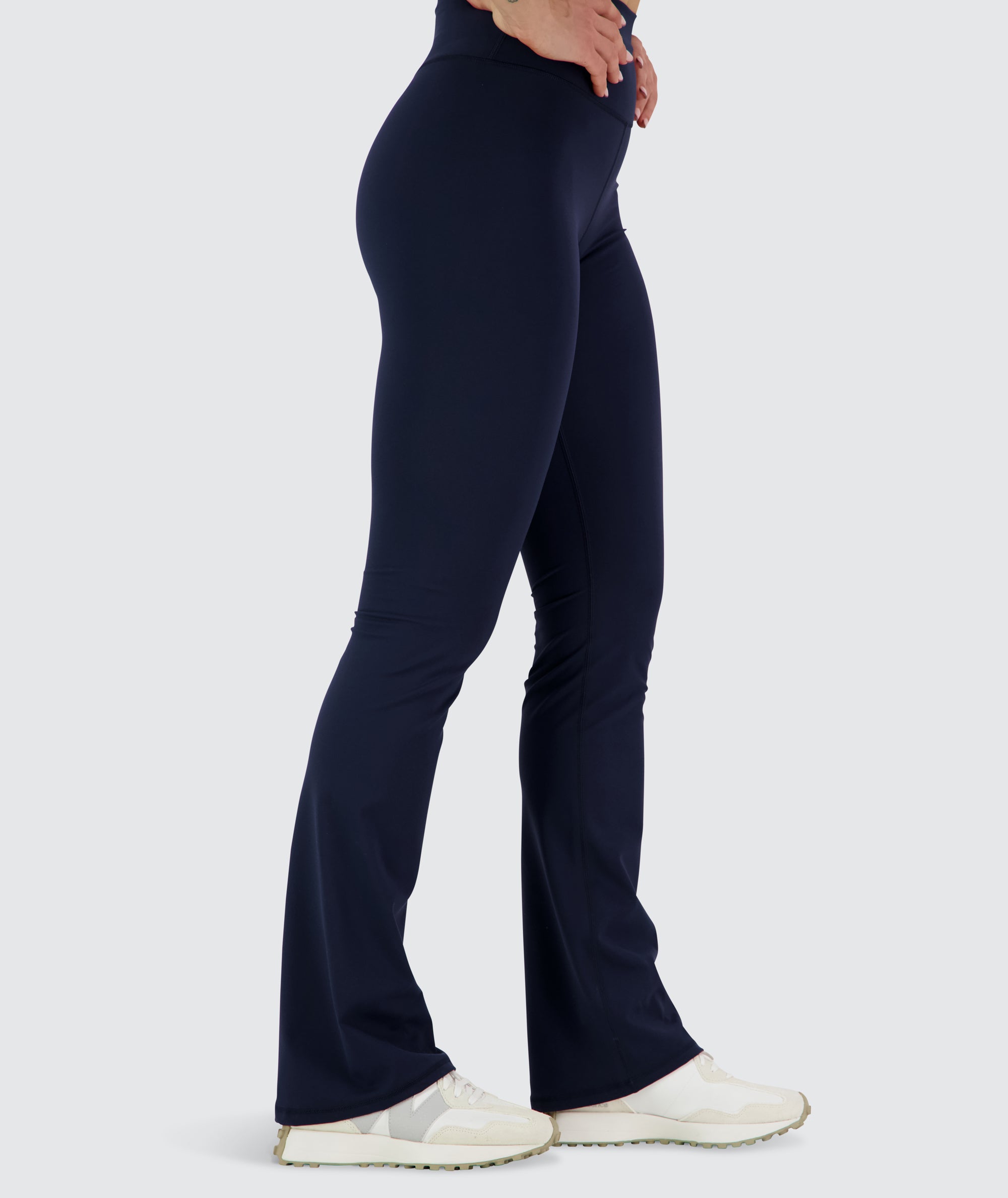 Women's Flared Everyday Tights Dark Navy #color_dark-navy