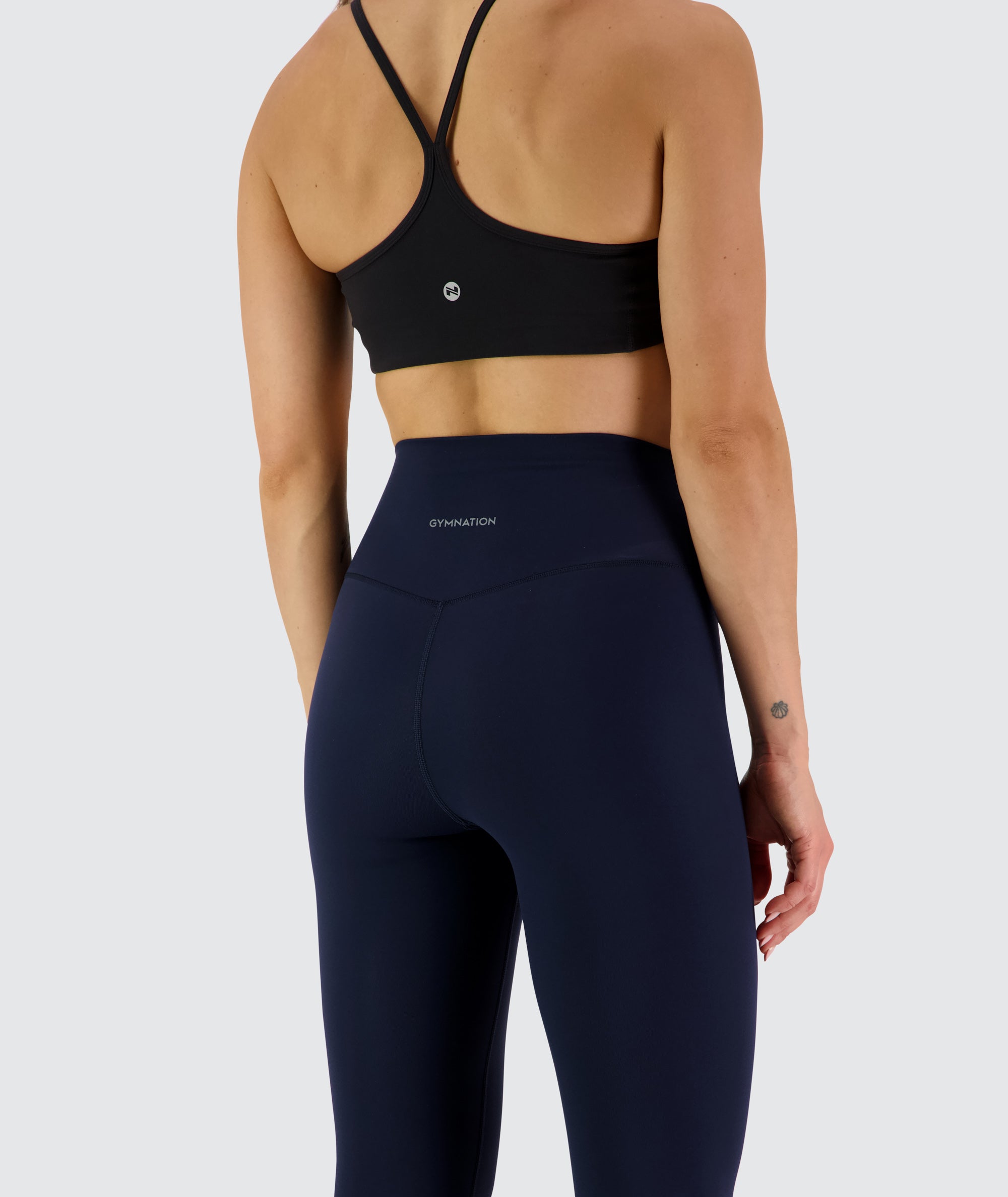 Women's Flared Everyday Tights Dark Navy #color_dark-navy