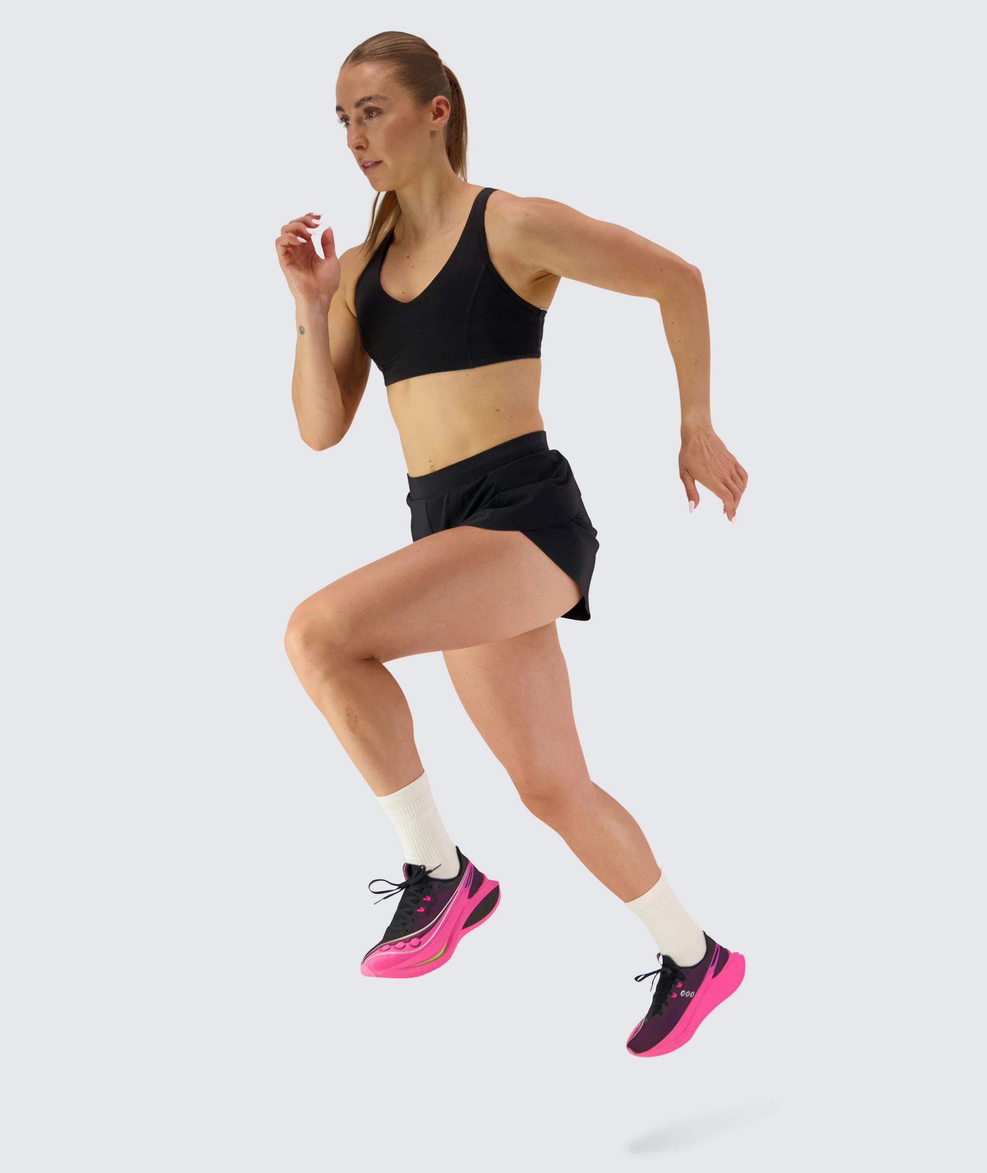 Women's Hybrid Elite Shorts #color_black