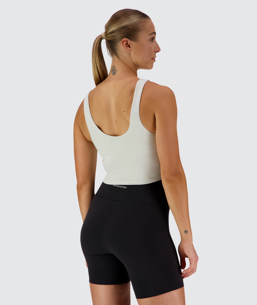 Silky smooth bra top, Model 176 cm / size S#color_fog