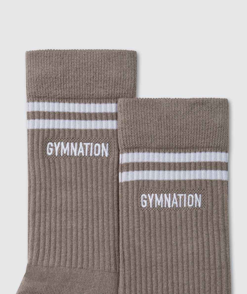 Gymnation Socks#color_sand
