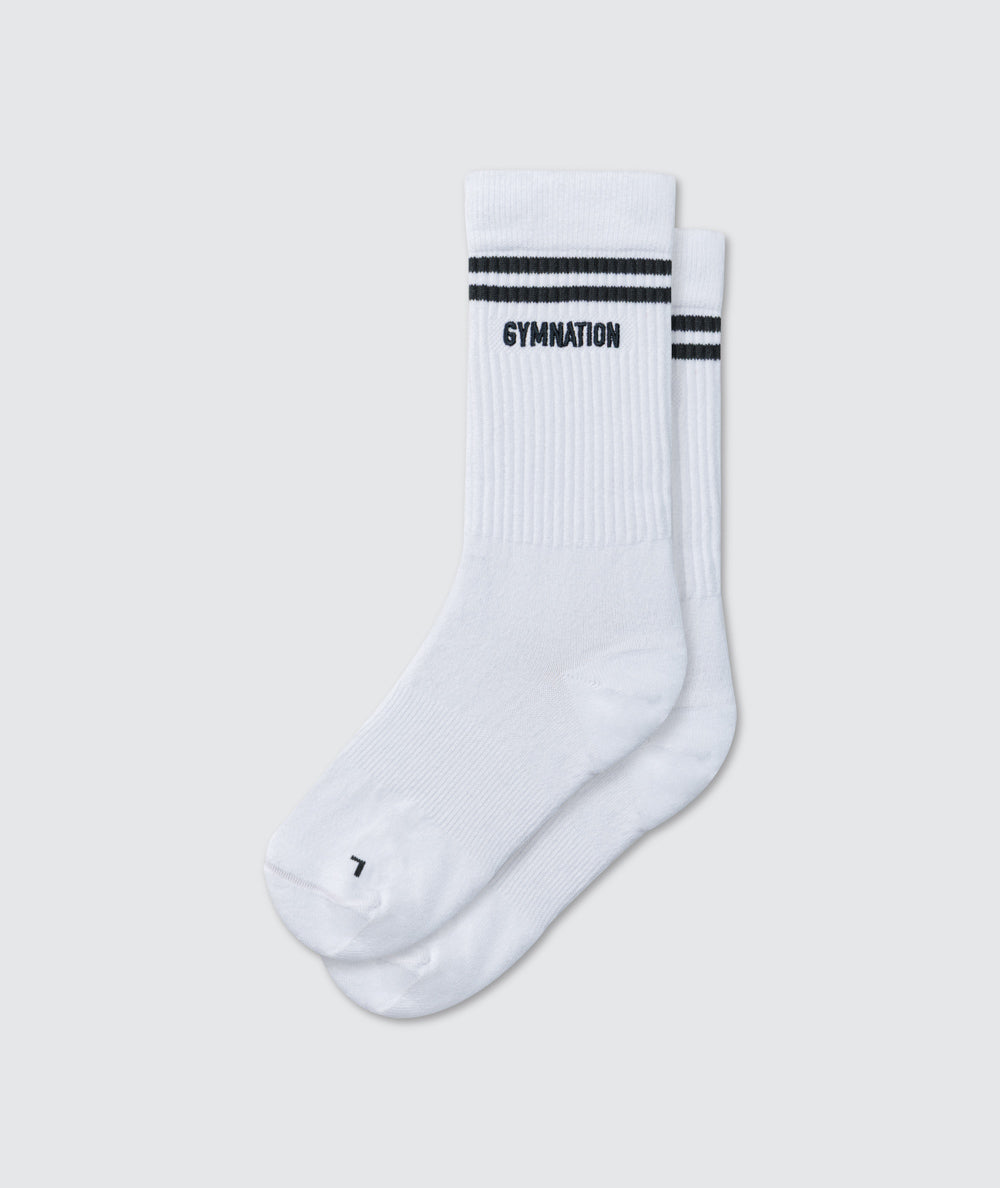Gymnation Socks#color_white