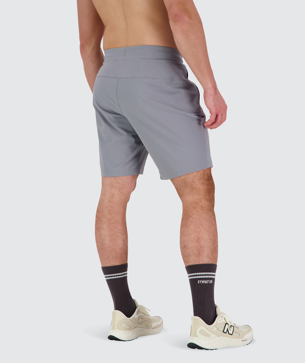 Men's training shorts#color_light-grey