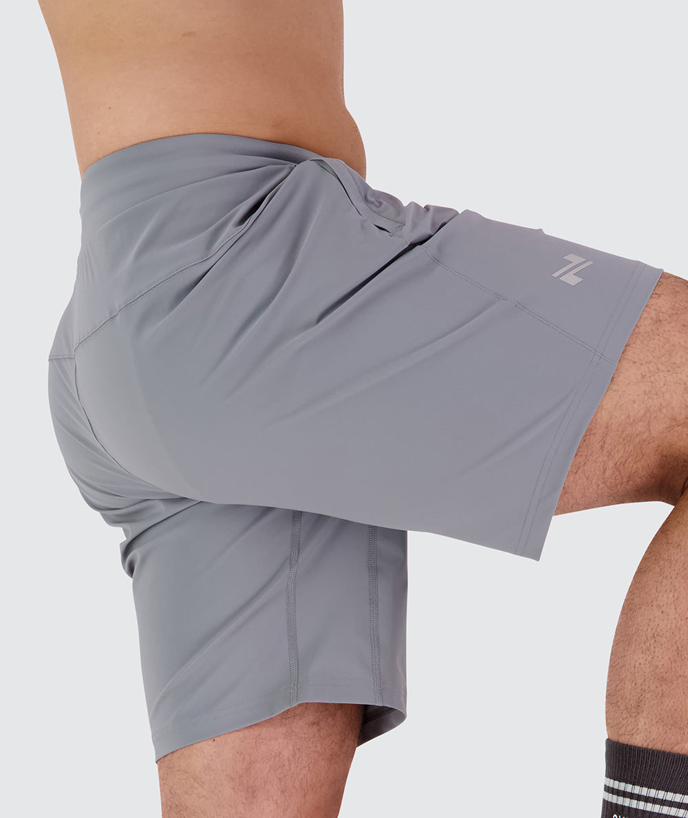 Men's training shorts#color_light-grey