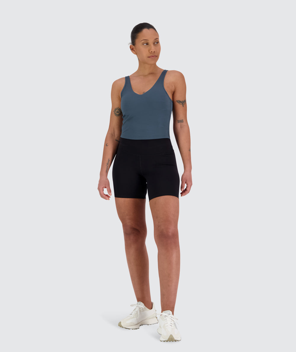 Women's ribbed bra top #color_dusty-navy