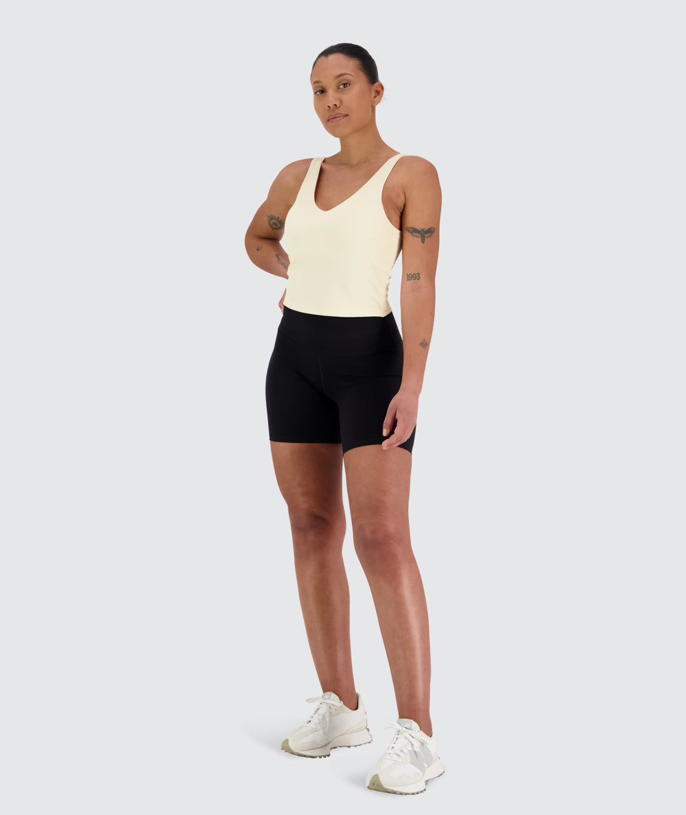 Women's ribbed bra top #color_off-white