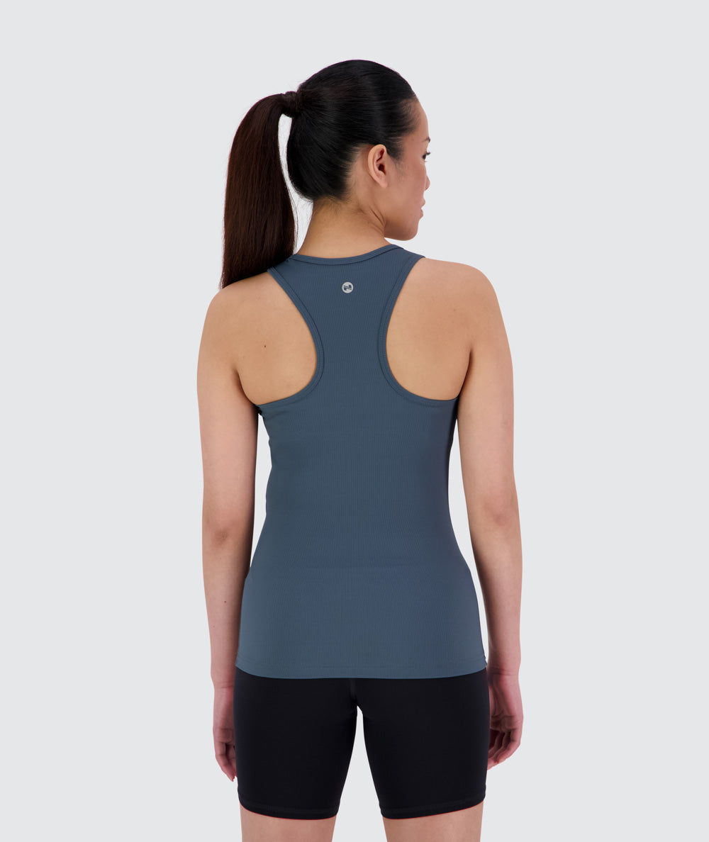 Women's ribbed tank top #color_dusty-navy