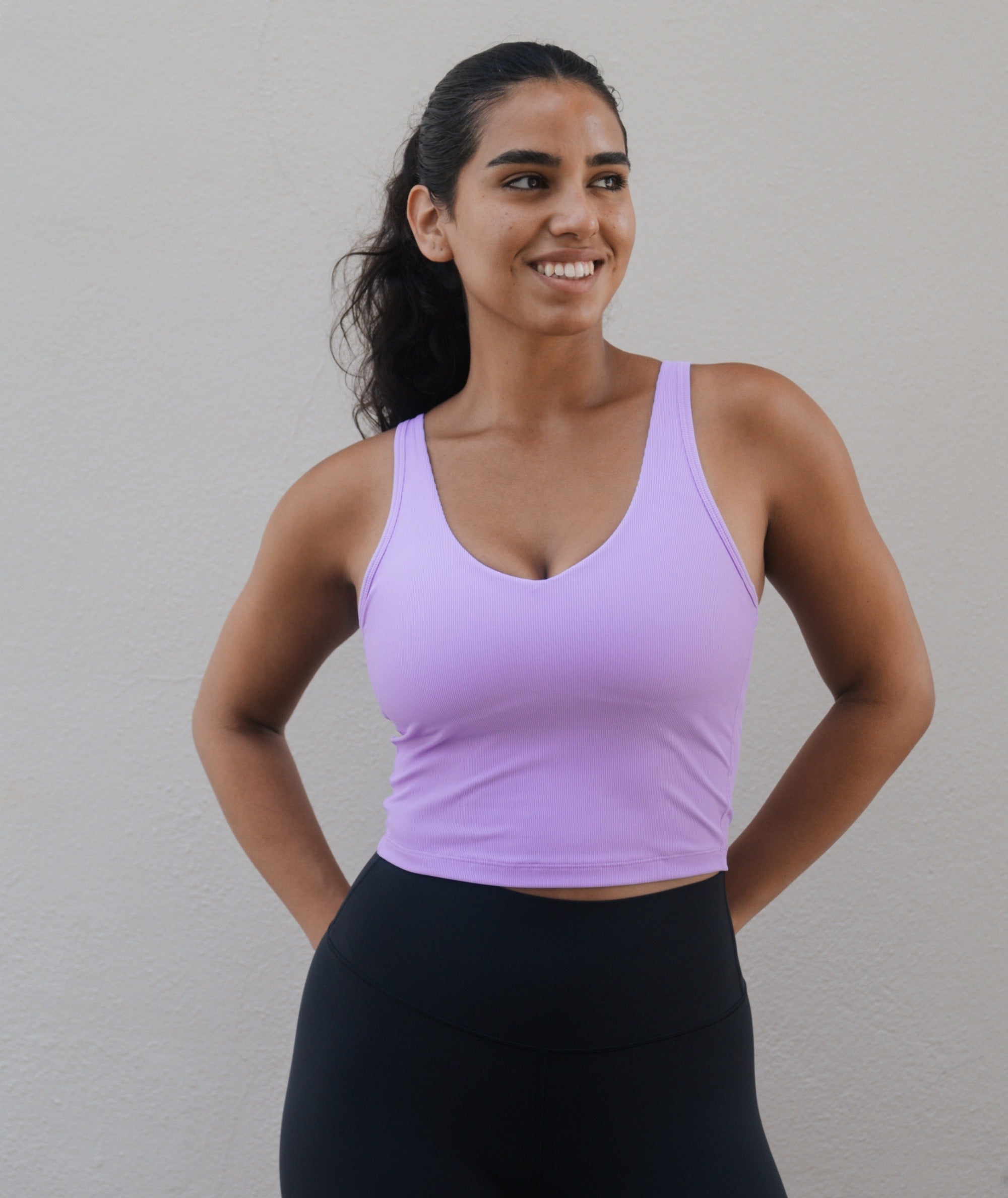ribbed bra top#color_lavender