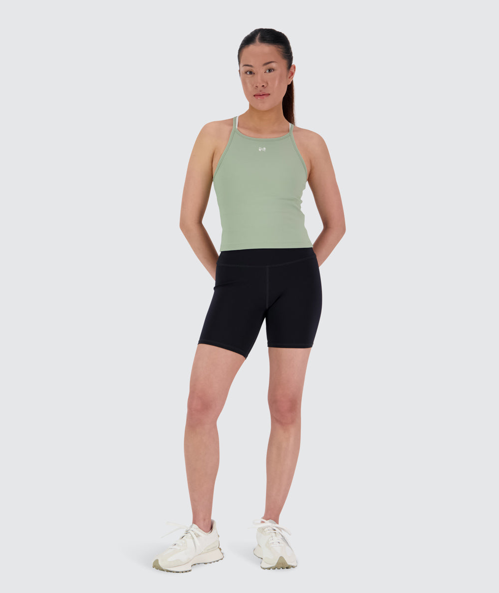 strappy ribbed top#color_pistachio