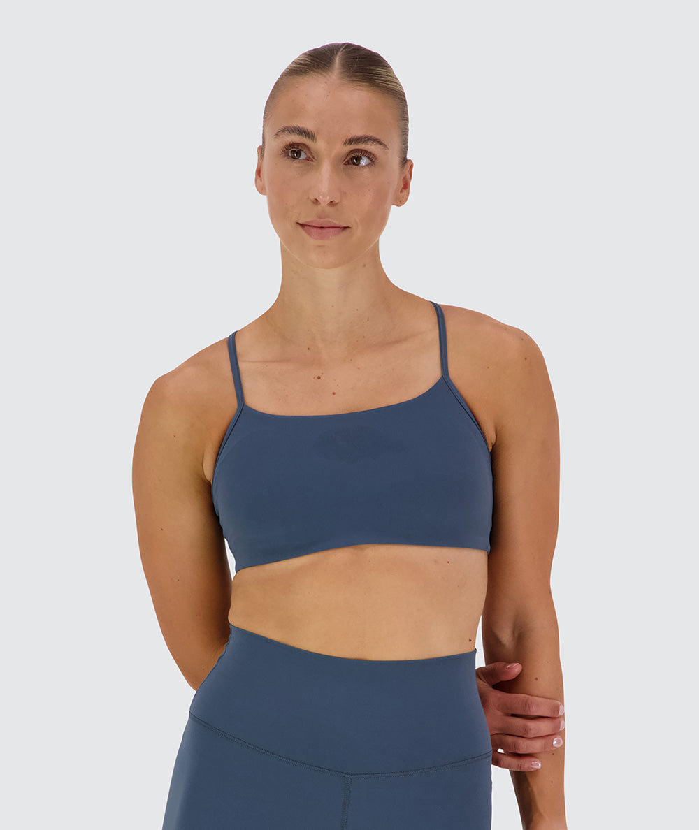 SuperSoft Sports Bra, Model 176 cm / size S#color_dusty-navy