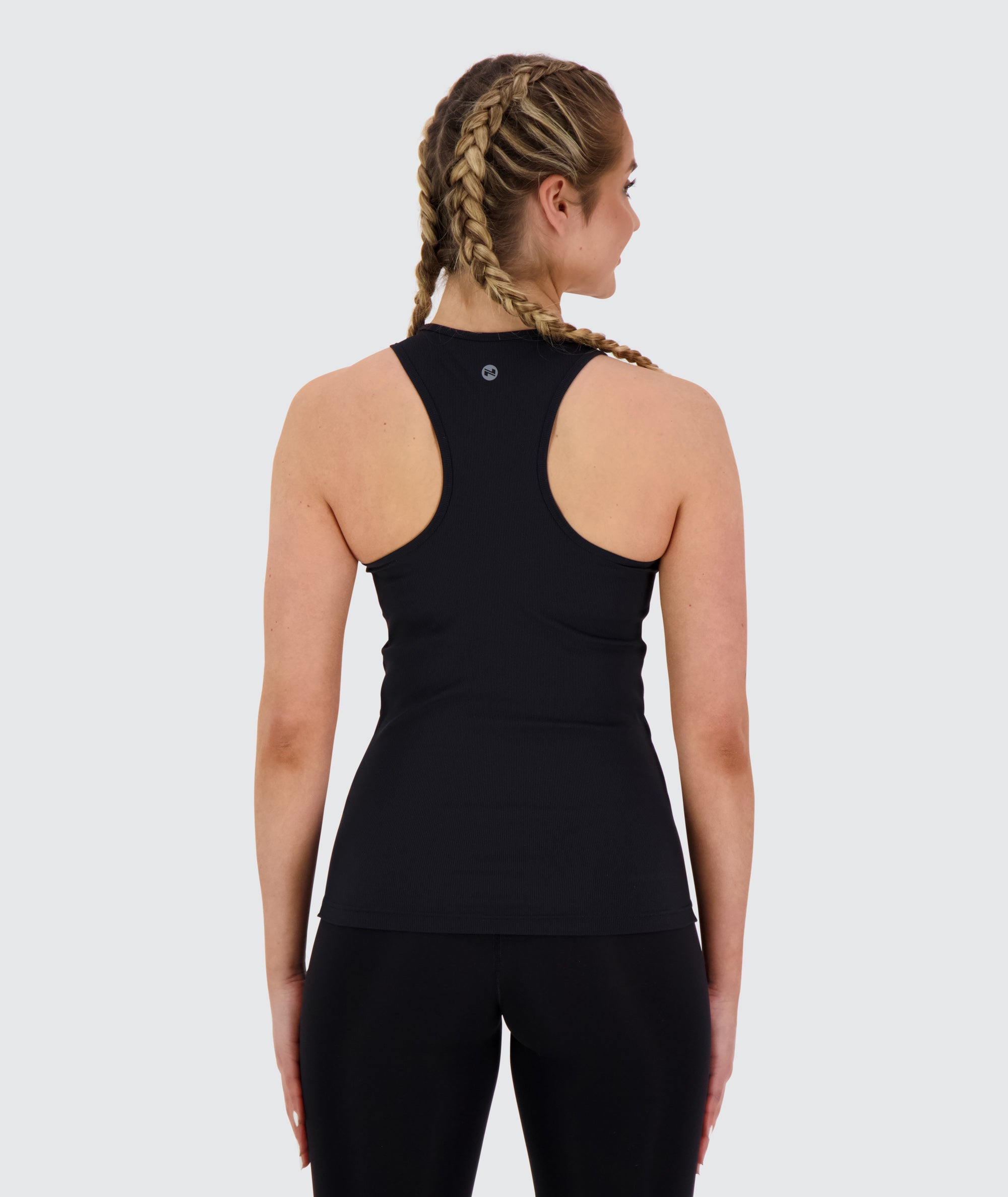 women's ribbed tank top #color_black