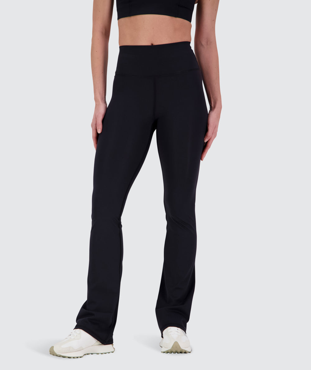 Women's Flared Tights, Model 177 cm / Tall S#color_black