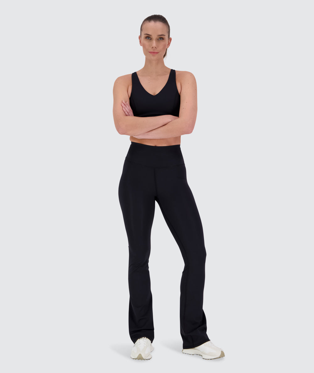 Women's Flared Tights#color_black